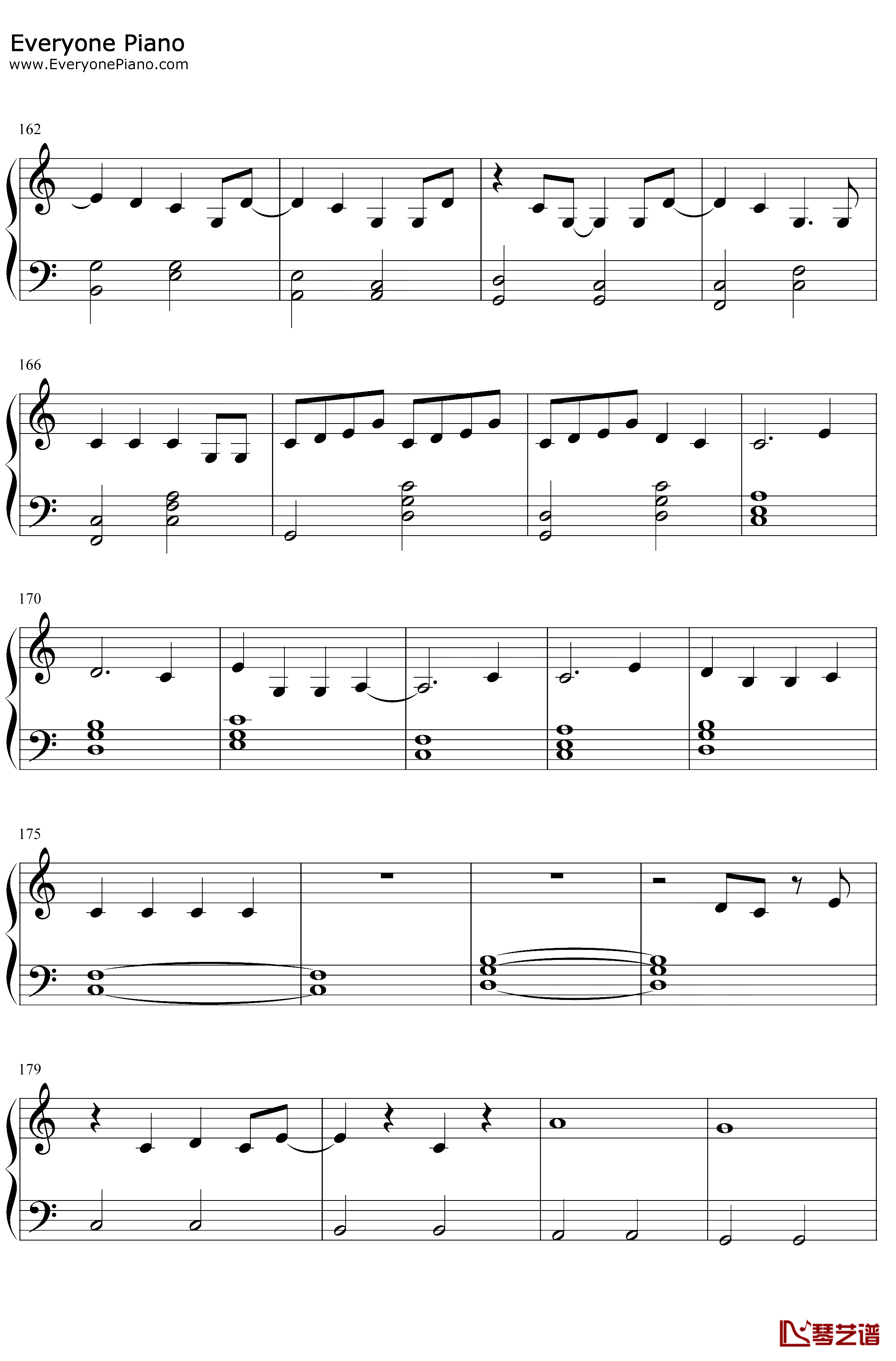 Betty钢琴谱-TaylorSwift9