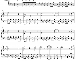 LayYourHandsonMe钢琴谱-BoomBoomSatellites-KiznaiverOP
