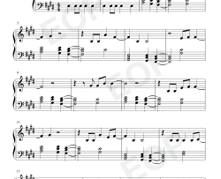 Gasoline钢琴谱-Haim Taylor Swift