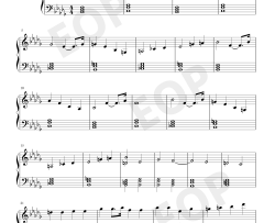 方舟生存进化主题曲钢琴谱-Gareth Coker