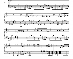 Never Too Late钢琴谱-Three Days Grace
