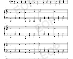 雪绒花钢琴谱-理查德·罗杰斯  Richard Charles Rodgers