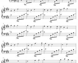回梦游仙简单版钢琴谱-骆集益-仙剑奇侠传四主题曲-EOP教学曲
