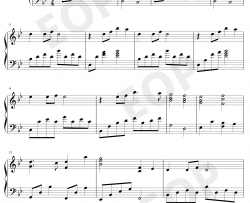 Days in the Sun钢琴谱-AlanMenken-美女与野兽OST