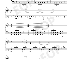 权力的游戏第八季钢琴谱-Ramin Djawadi