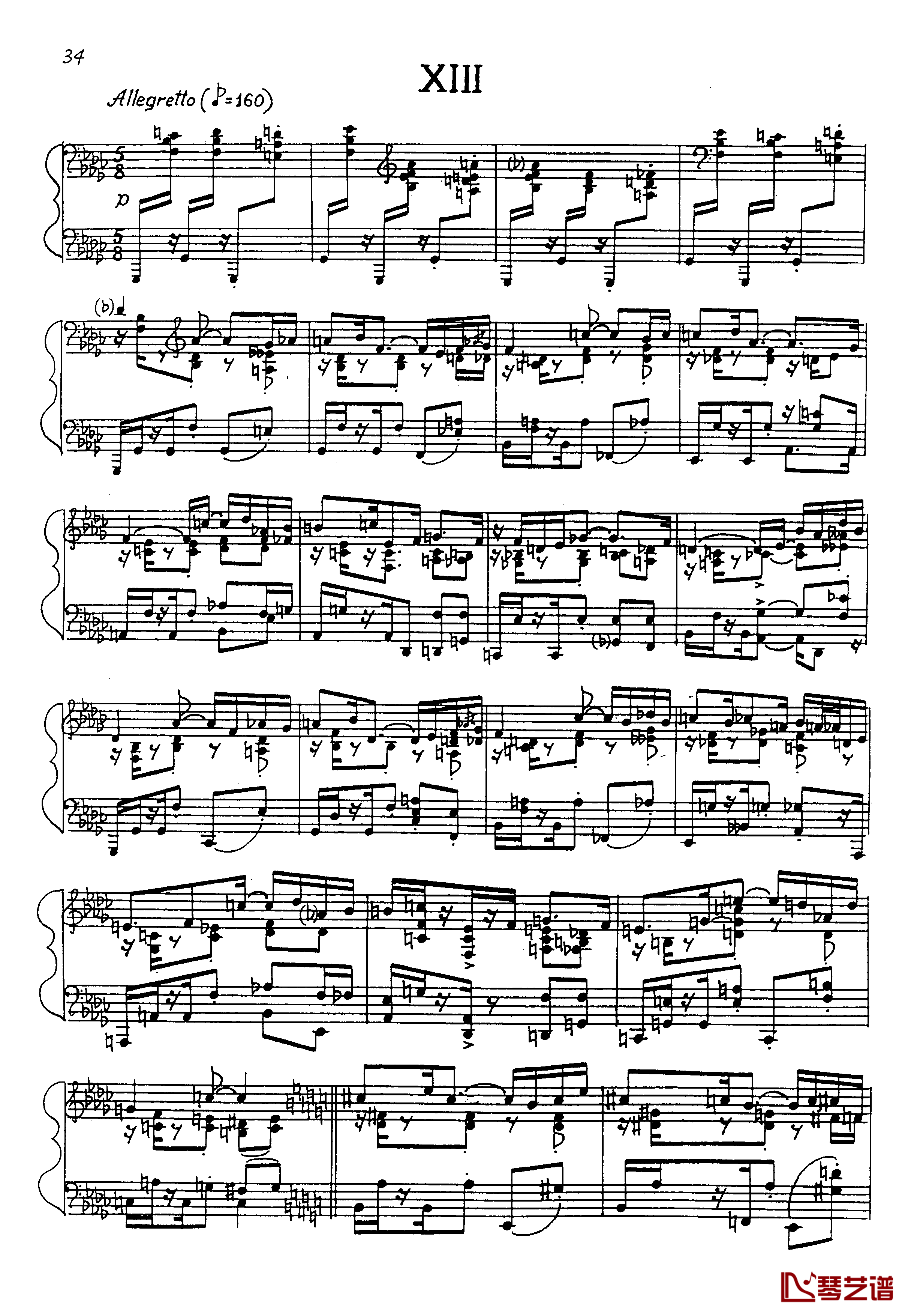 Nikolai Kapustin钢琴谱-尼古拉·凯帕斯汀36