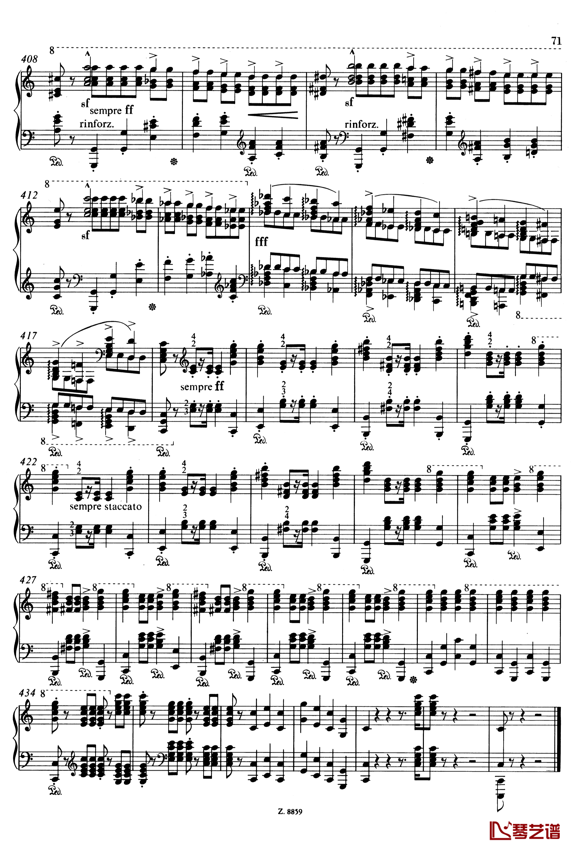 耶稣基督 S.3 选段-牧歌进行曲钢琴谱-李斯特35
