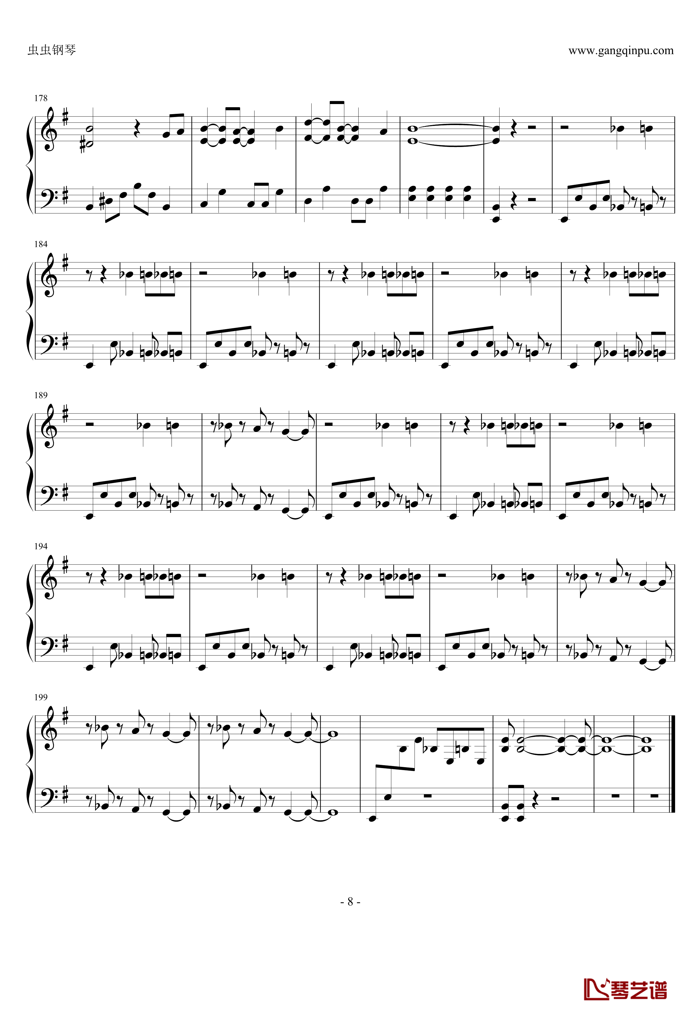 我的学生是恶梦主题曲钢琴谱-サラバ、愛しき悲しみたちよ-桃色幸运草Z8