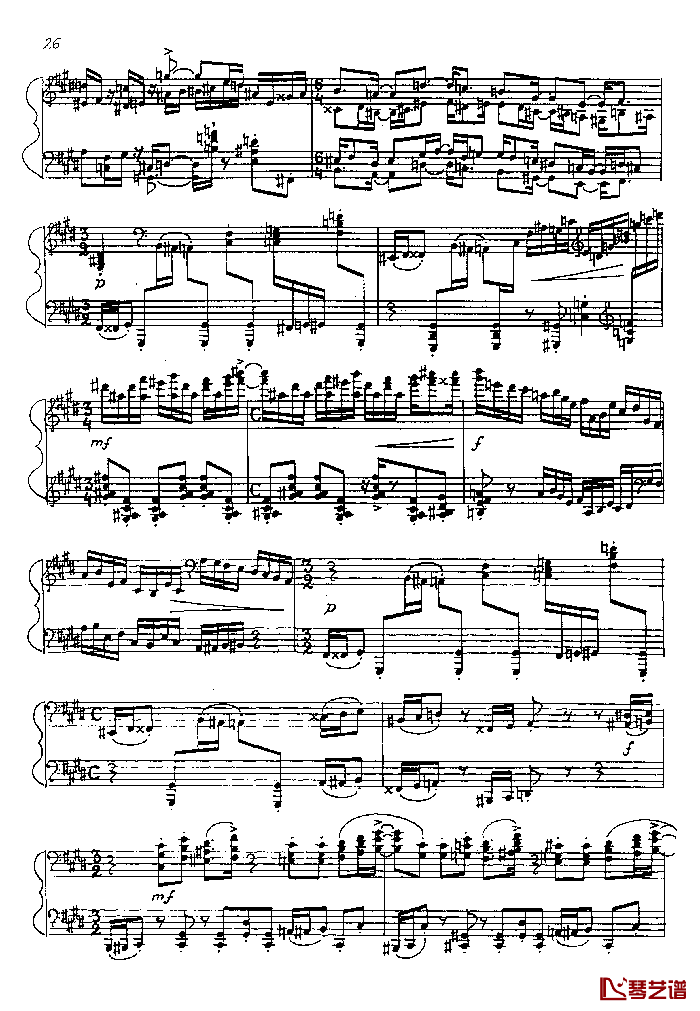 Nikolai Kapustin钢琴谱-尼古拉·凯帕斯汀28
