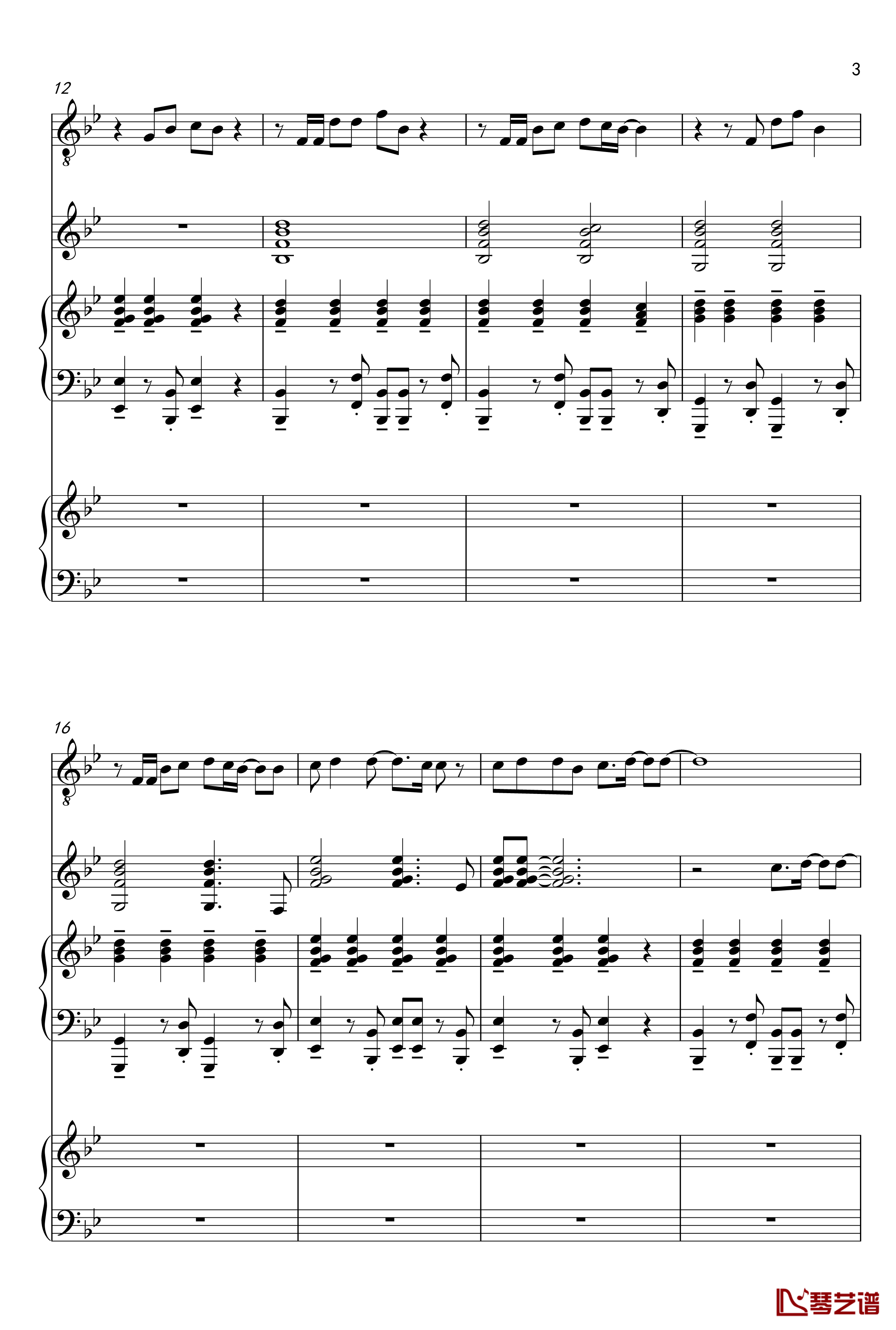 Only love can hurt like this钢琴谱-Paloma Faith3