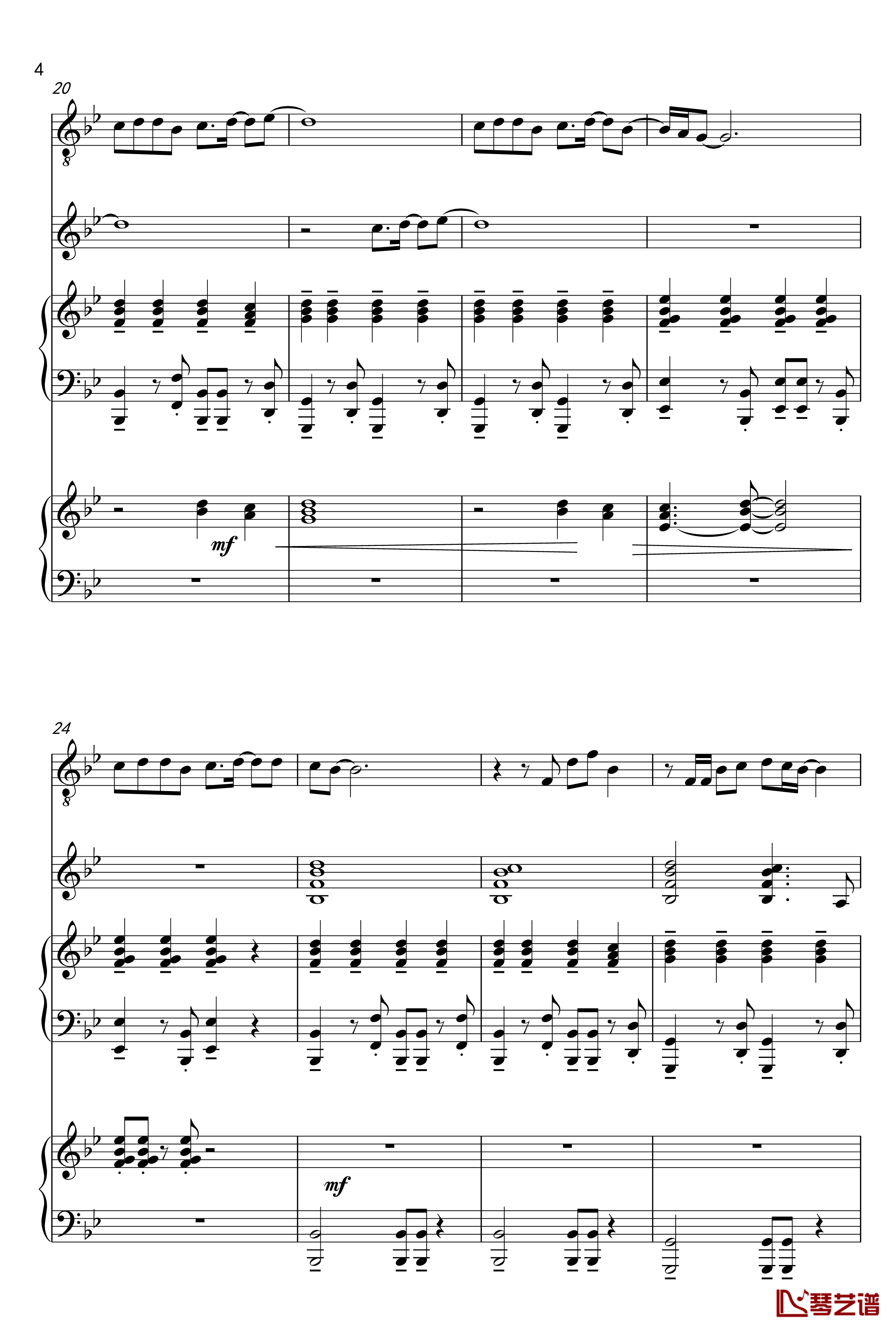 Only love can hurt like this钢琴谱-Paloma Faith4