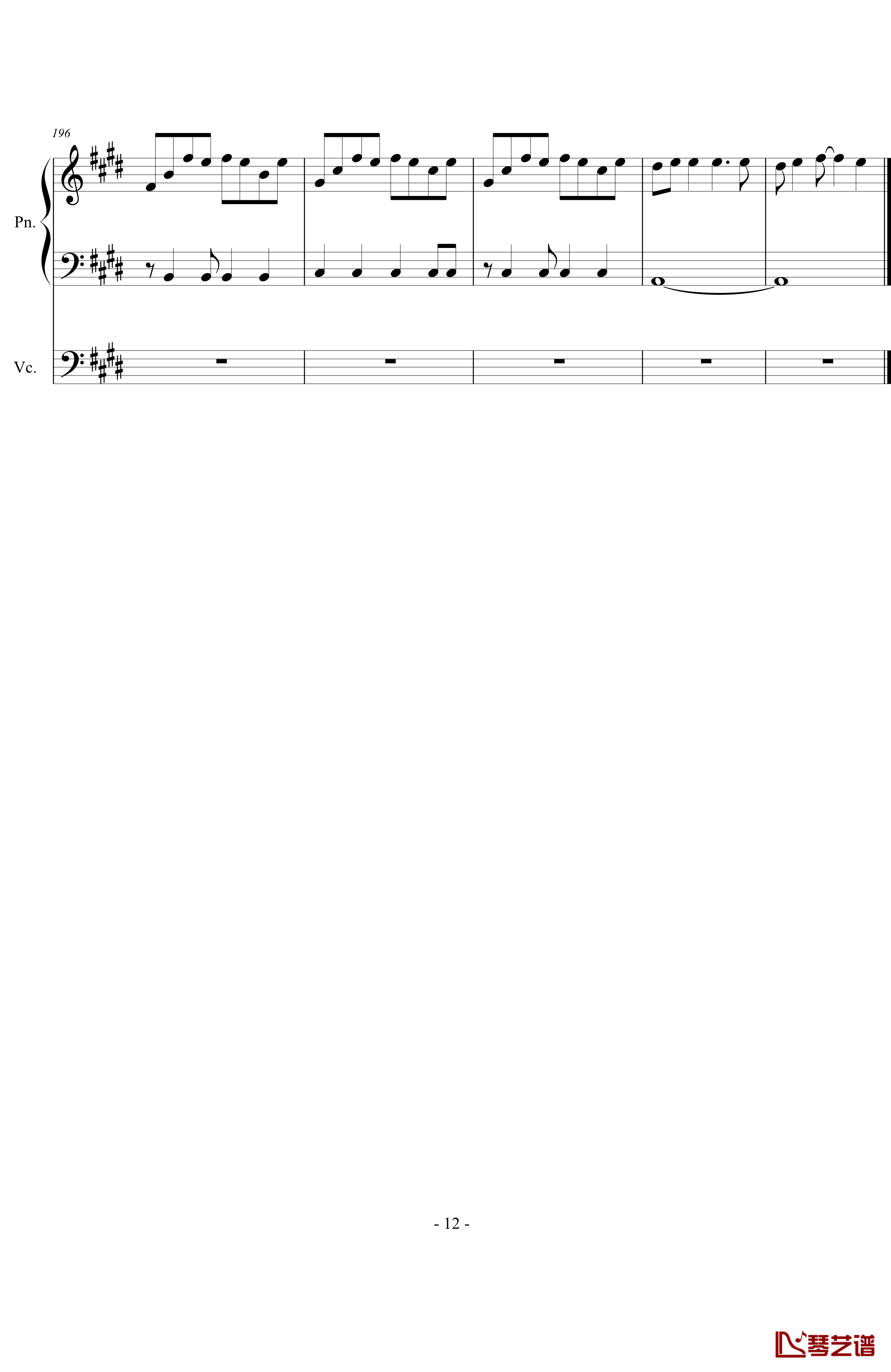 love story meets viva la vida钢琴谱-Jon Schmidt12