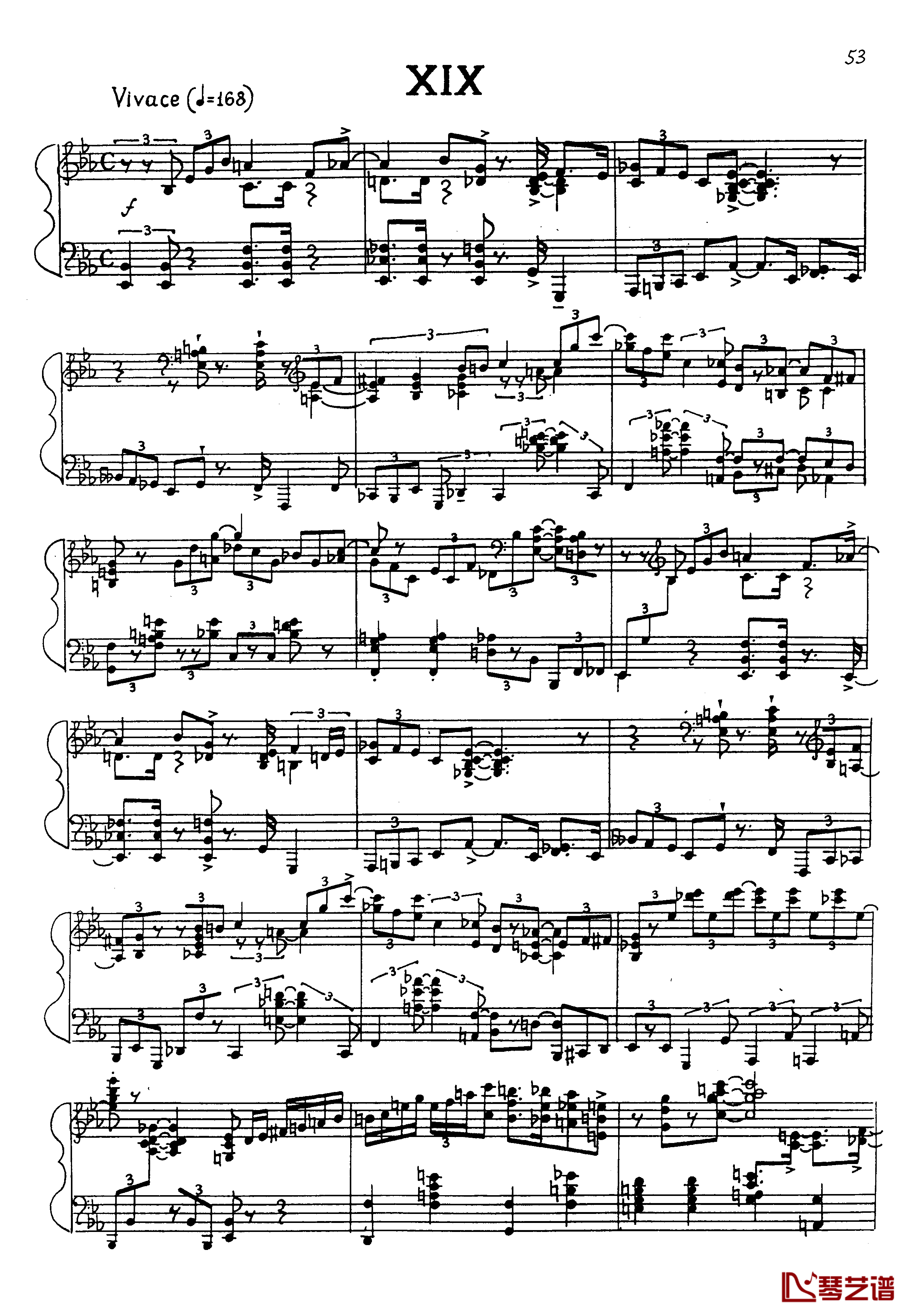 Nikolai Kapustin钢琴谱-尼古拉·凯帕斯汀55