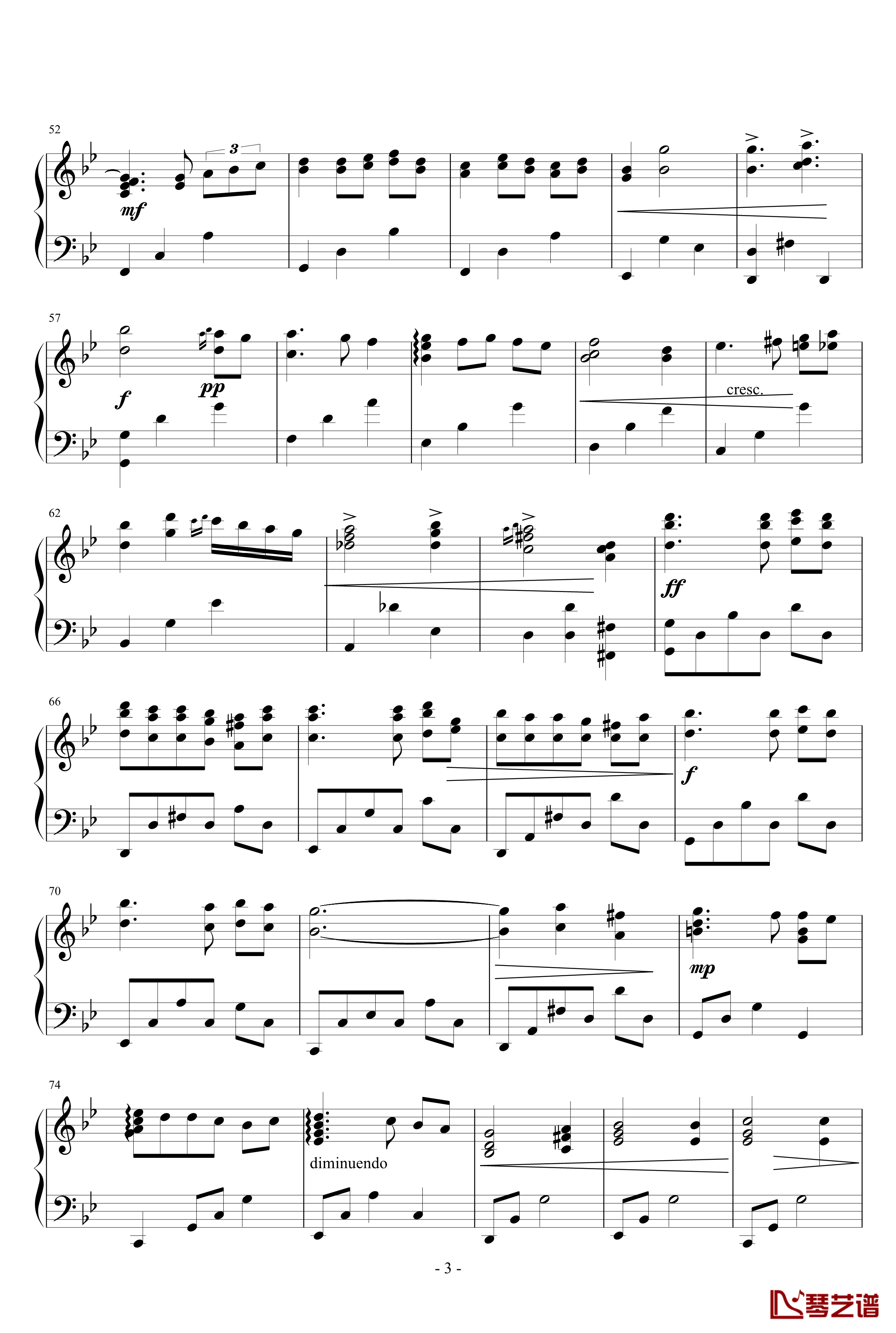 Tranquility钢琴谱-录制-AlfredAria3