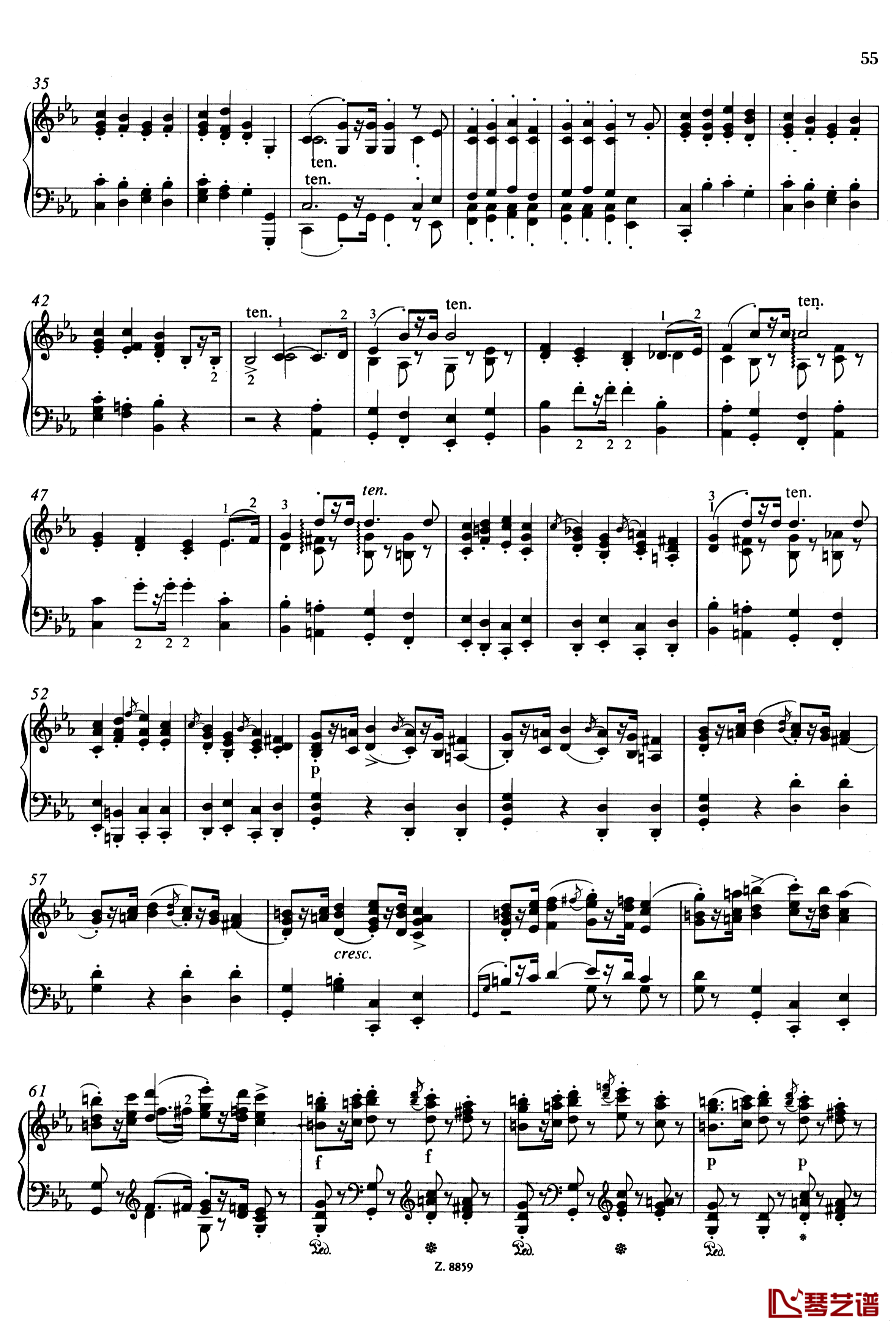 耶稣基督 S.3 选段-牧歌进行曲钢琴谱-李斯特19
