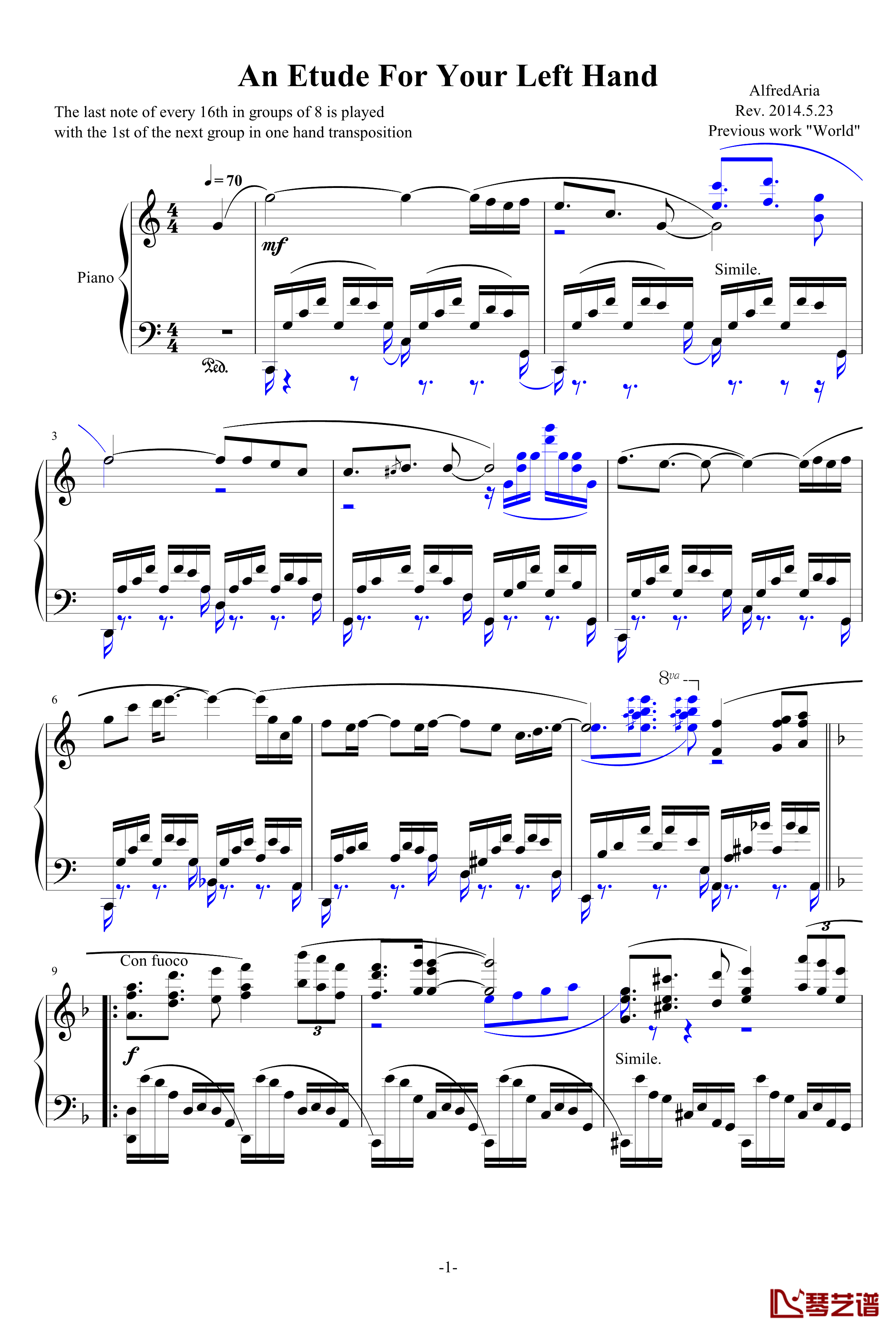 22 Rondo钢琴谱-World-AlfredAria1