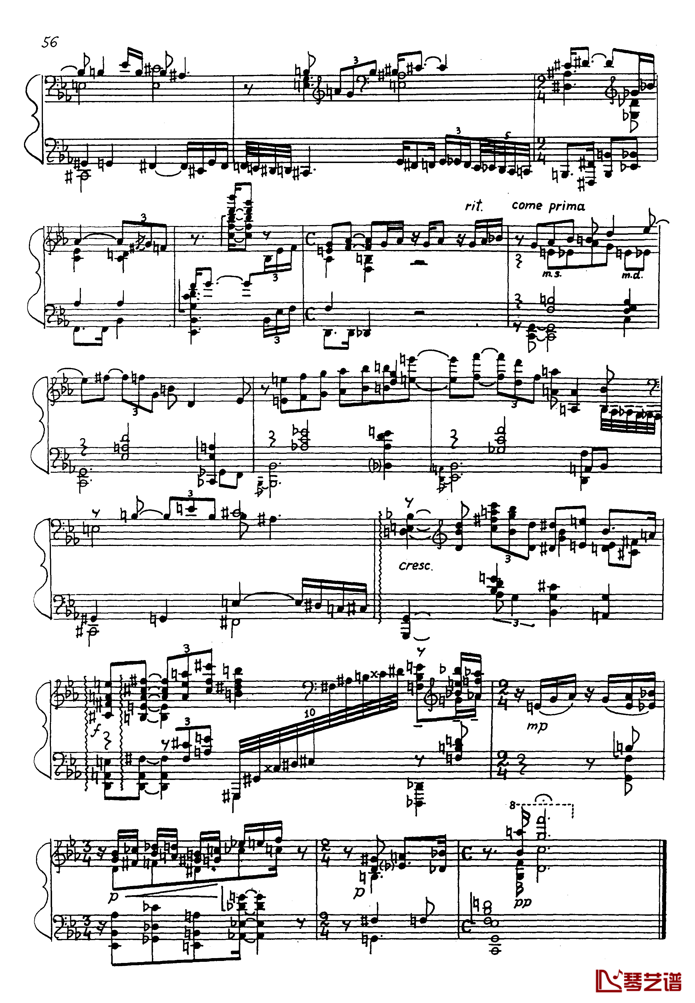Nikolai Kapustin钢琴谱-尼古拉·凯帕斯汀58