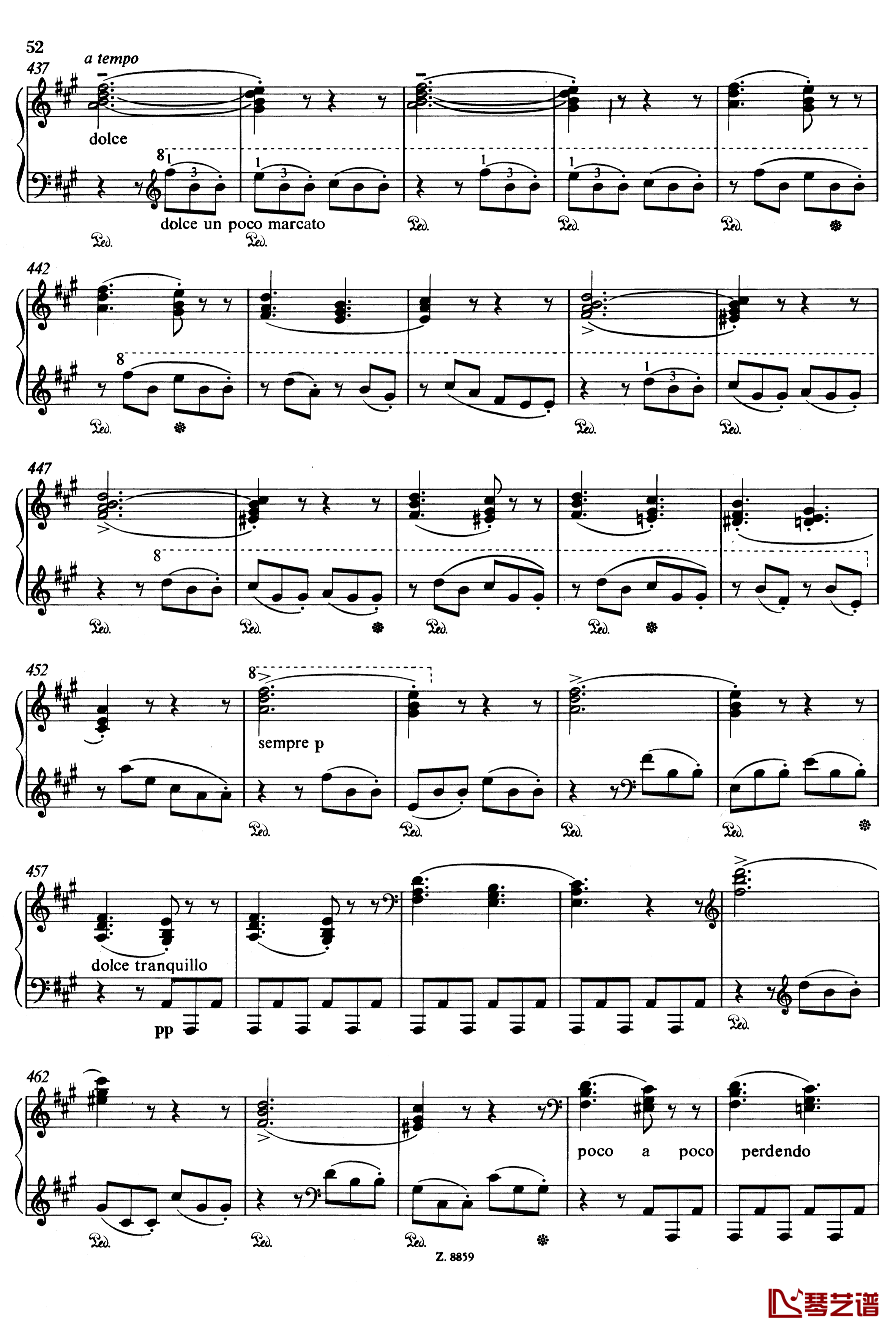 耶稣基督 S.3 选段-牧歌进行曲钢琴谱-李斯特16