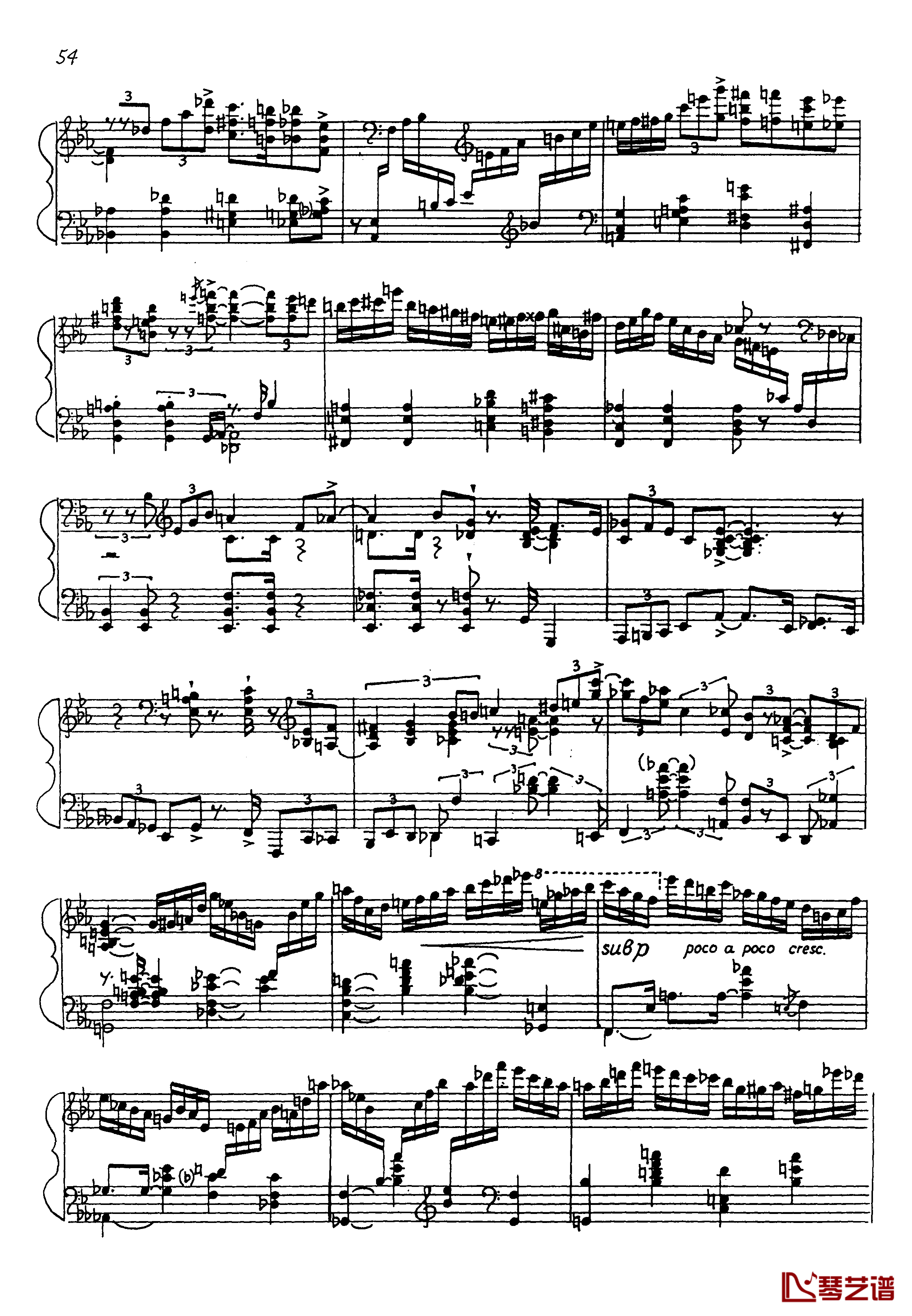 Nikolai Kapustin钢琴谱-尼古拉·凯帕斯汀56