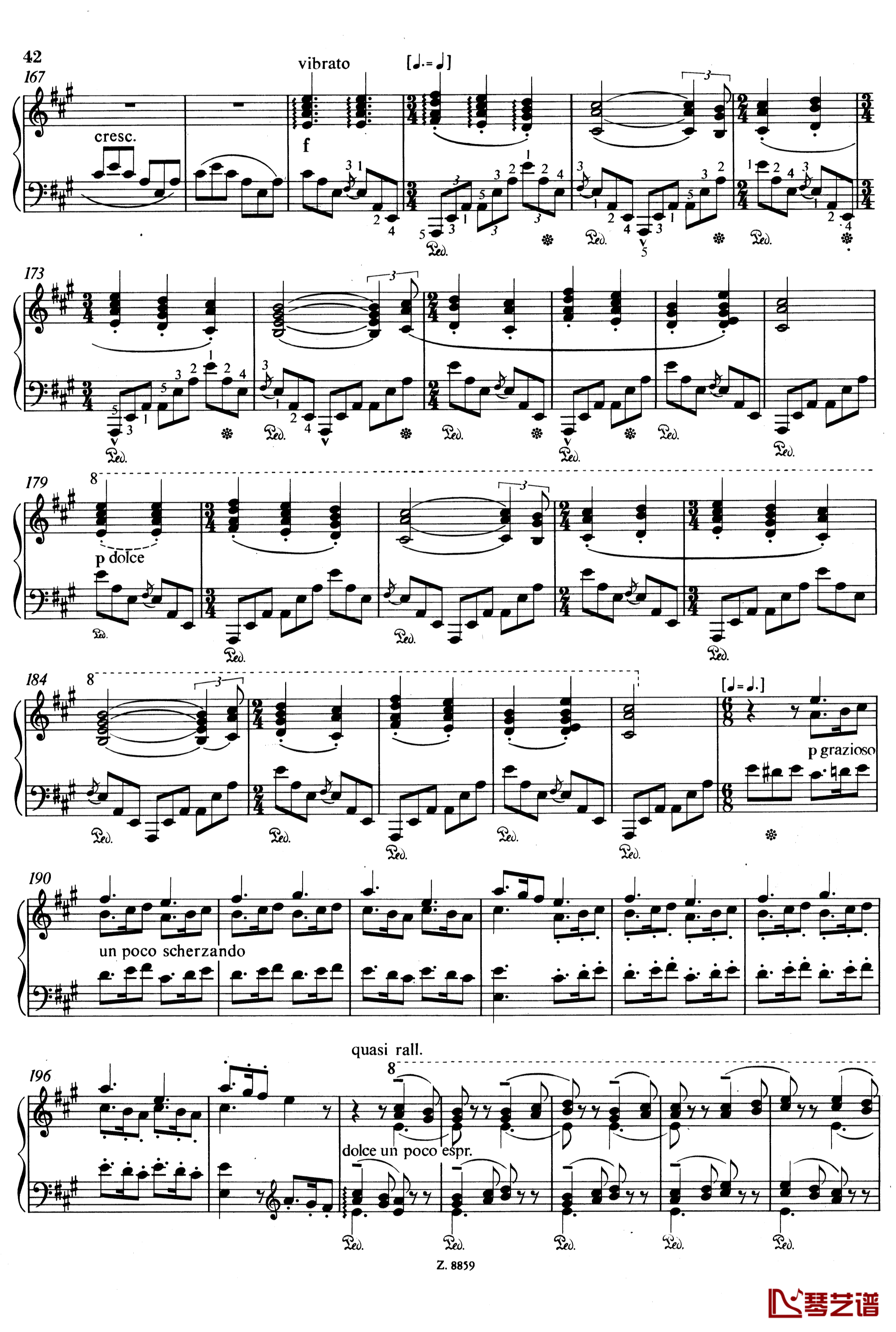 耶稣基督 S.3 选段-牧歌进行曲钢琴谱-李斯特6