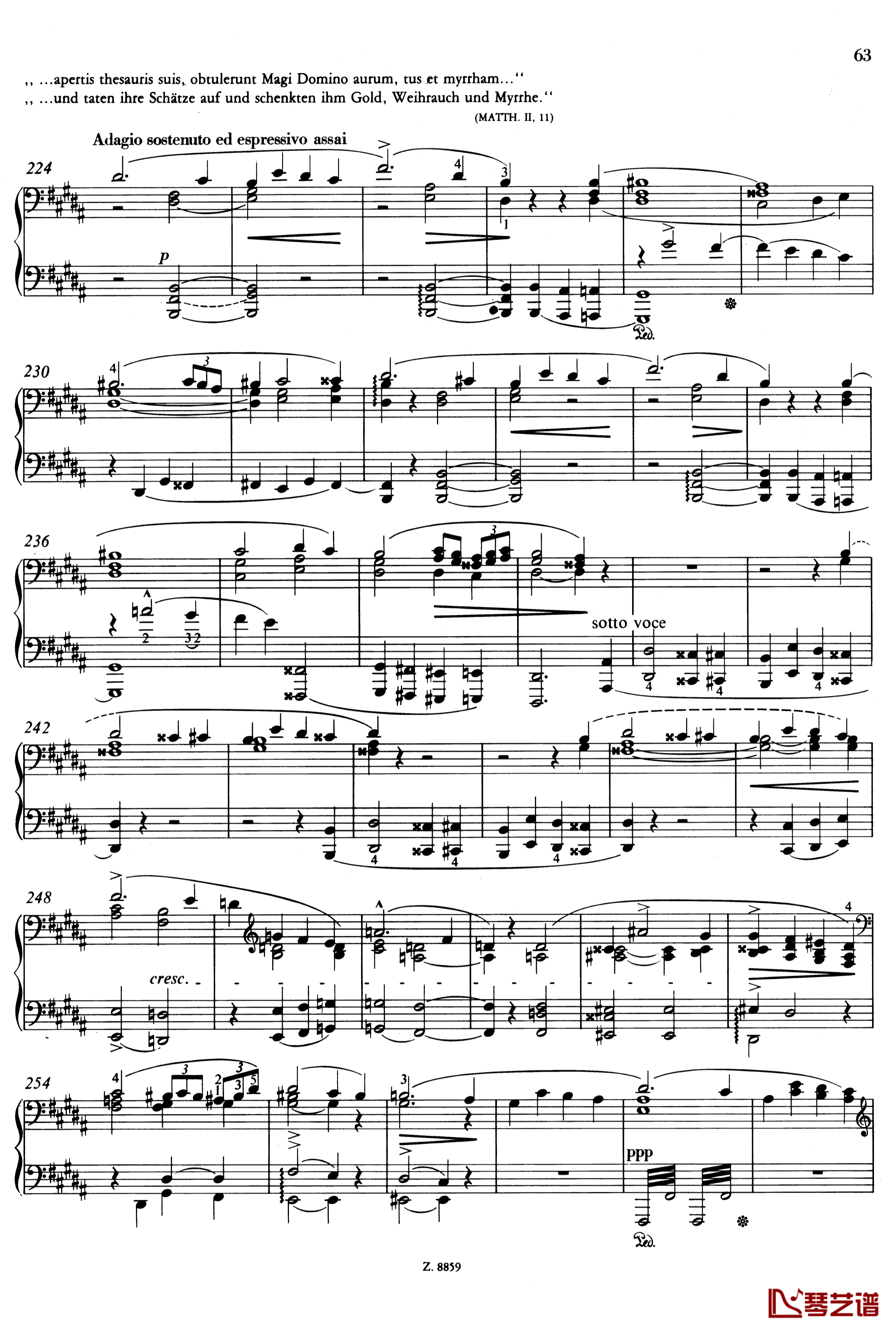 耶稣基督 S.3 选段-牧歌进行曲钢琴谱-李斯特27