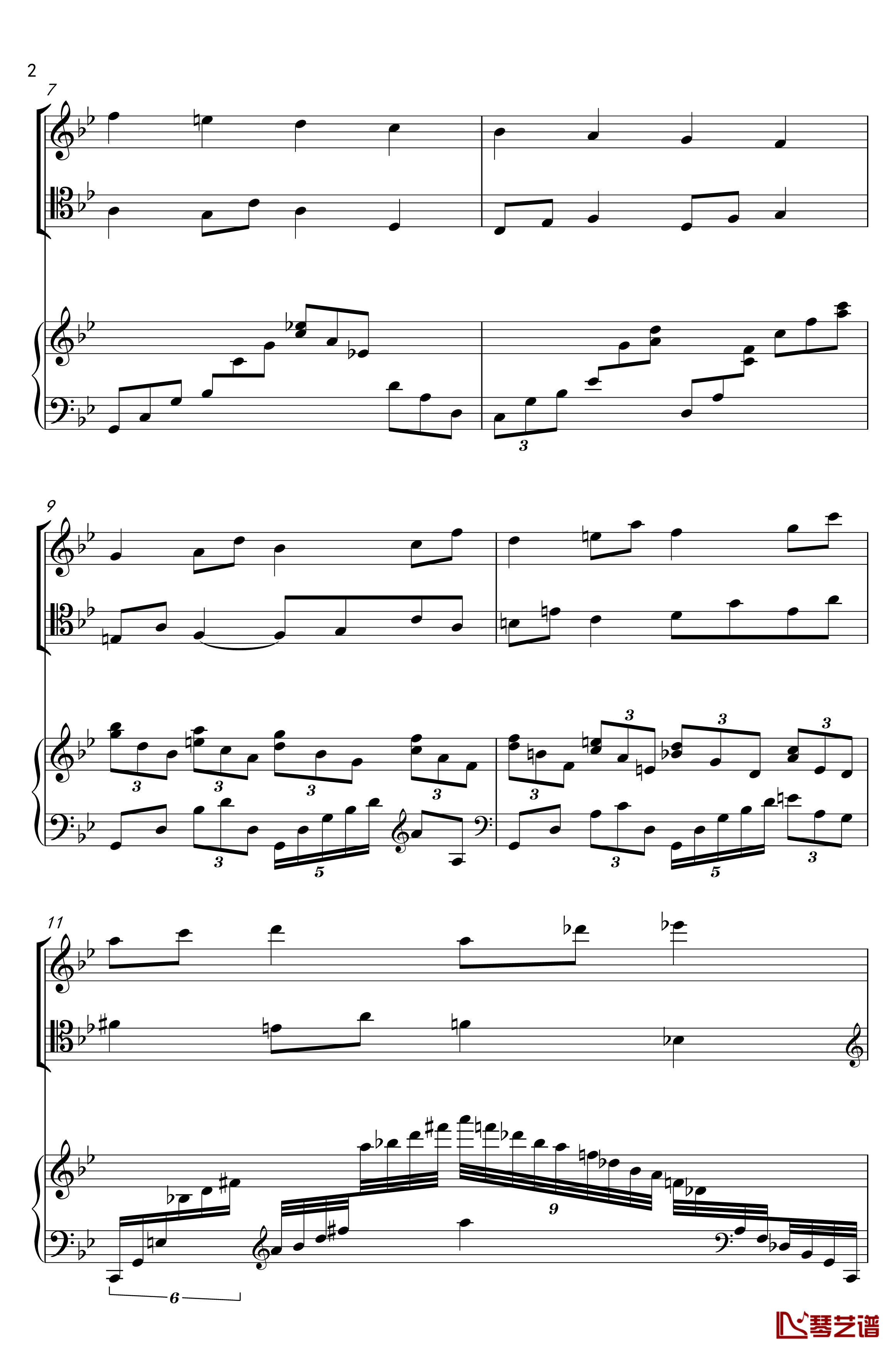piano trio钢琴谱-lbg2