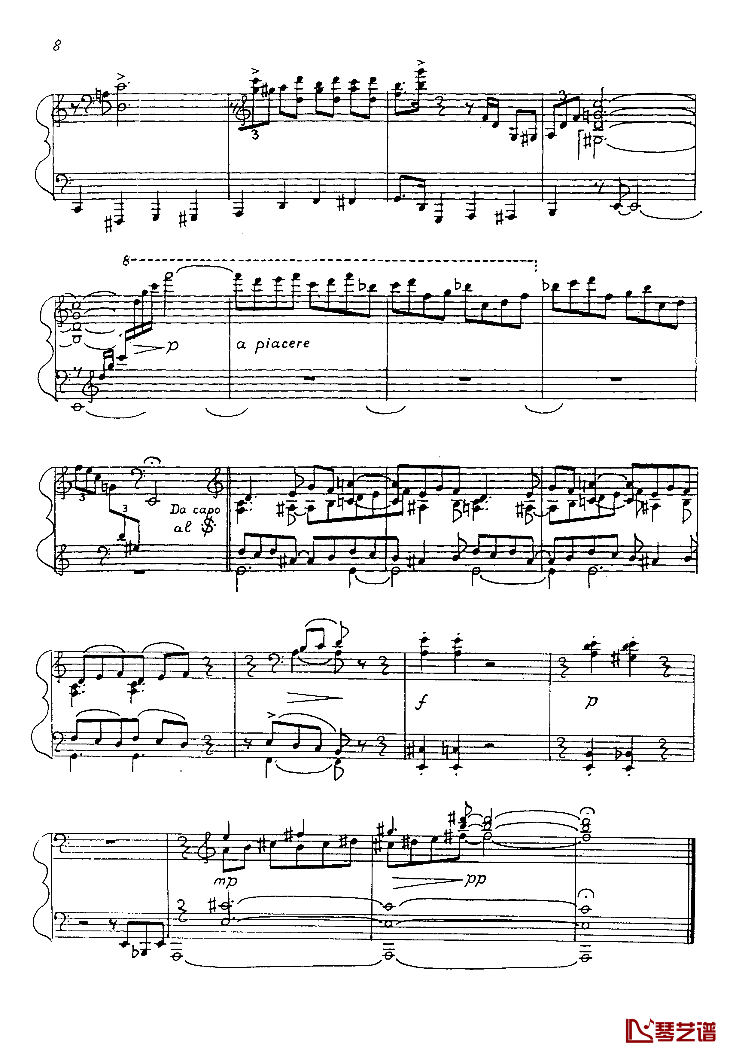 Nikolai Kapustin钢琴谱-尼古拉·凯帕斯汀10