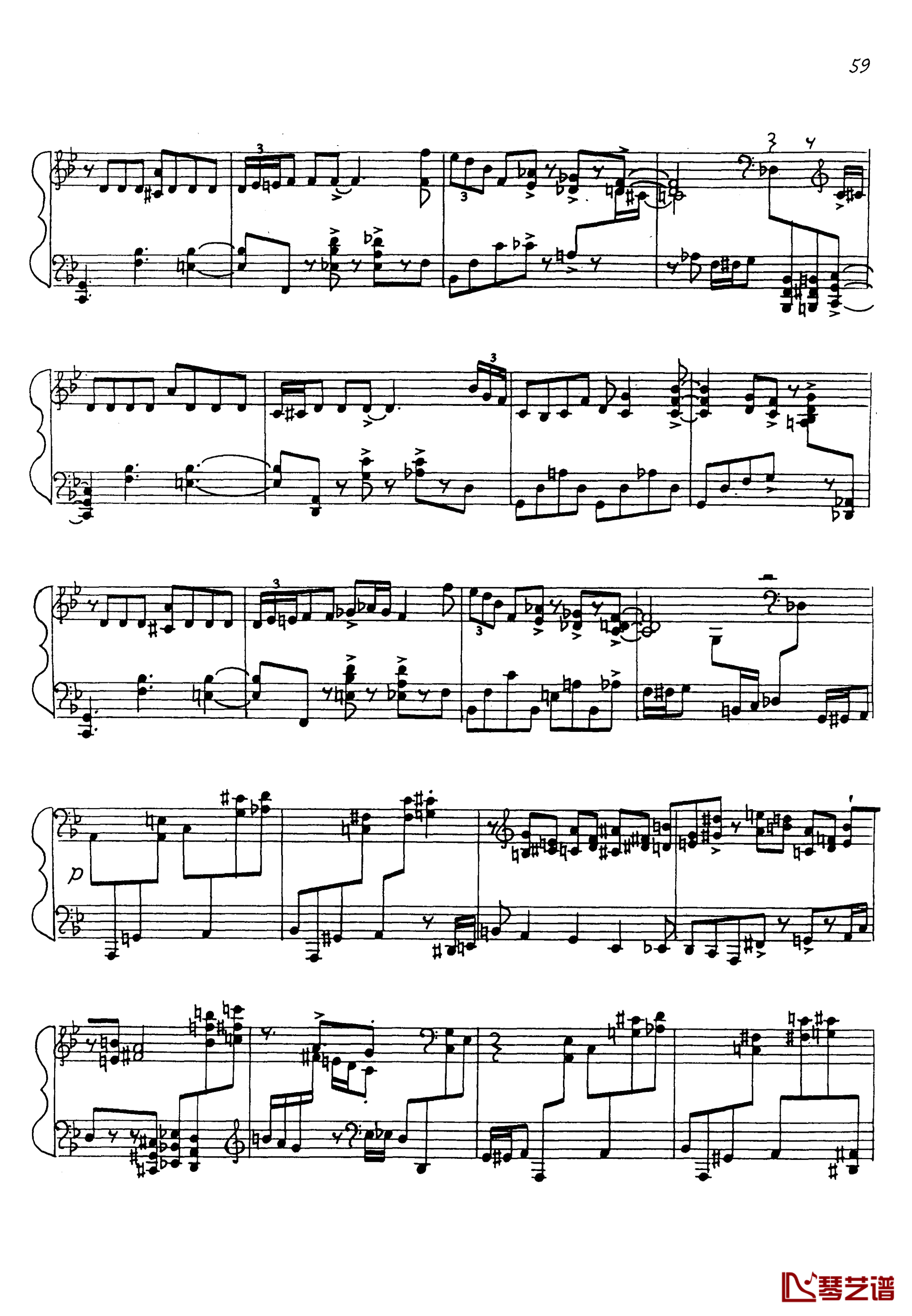 Nikolai Kapustin钢琴谱-尼古拉·凯帕斯汀61