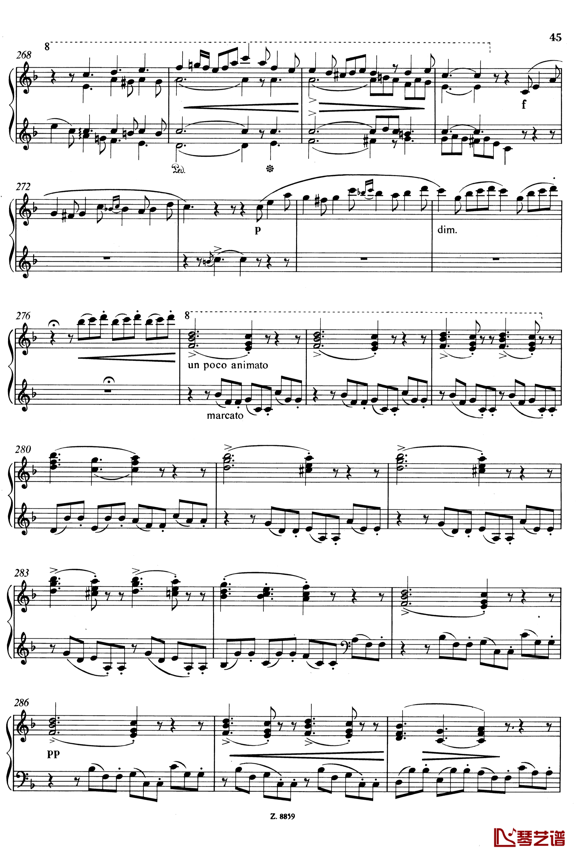 耶稣基督 S.3 选段-牧歌进行曲钢琴谱-李斯特9