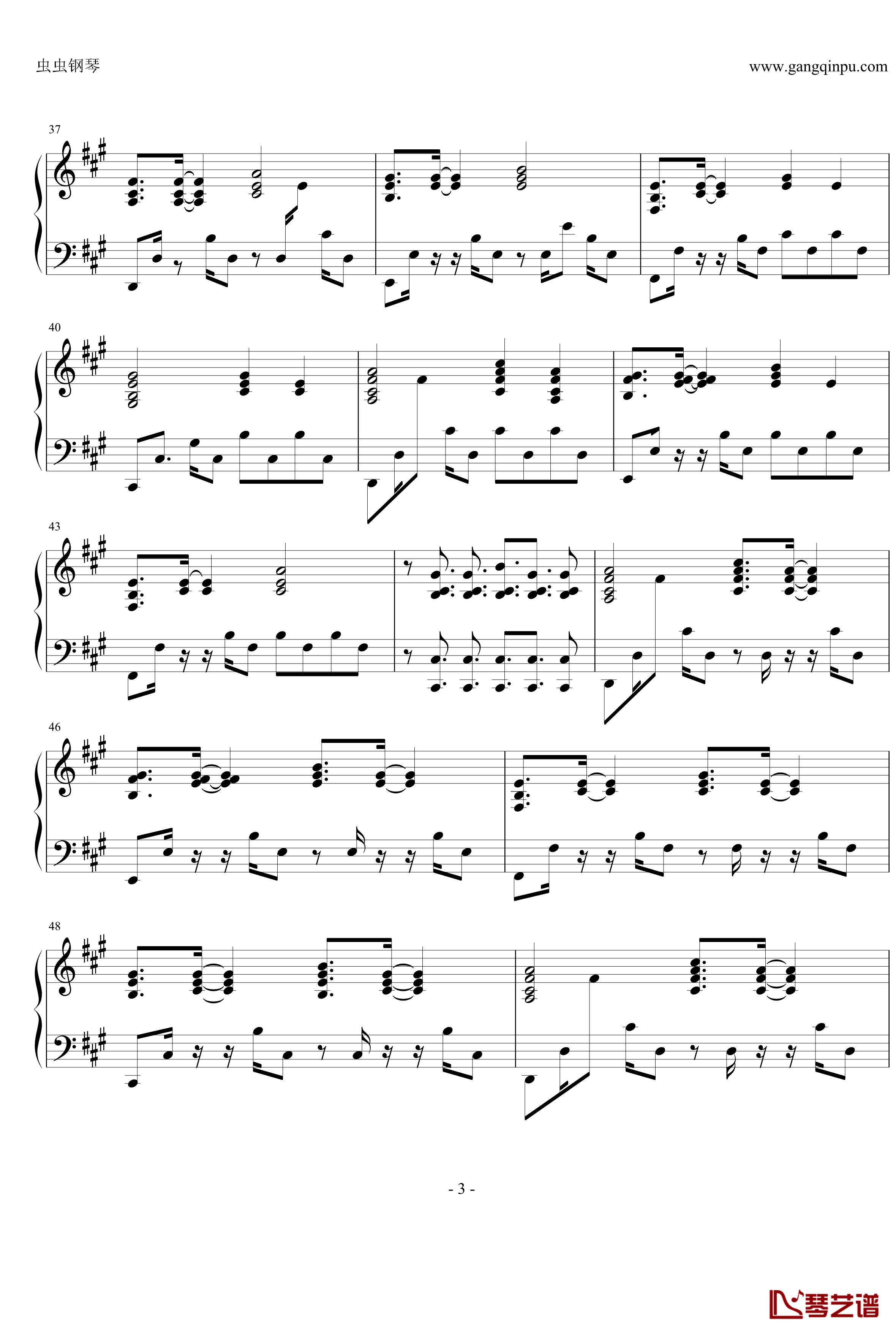 ロストワンの号哭 钢琴谱-piano.ver-优十-钢琴伴唱-镜音3