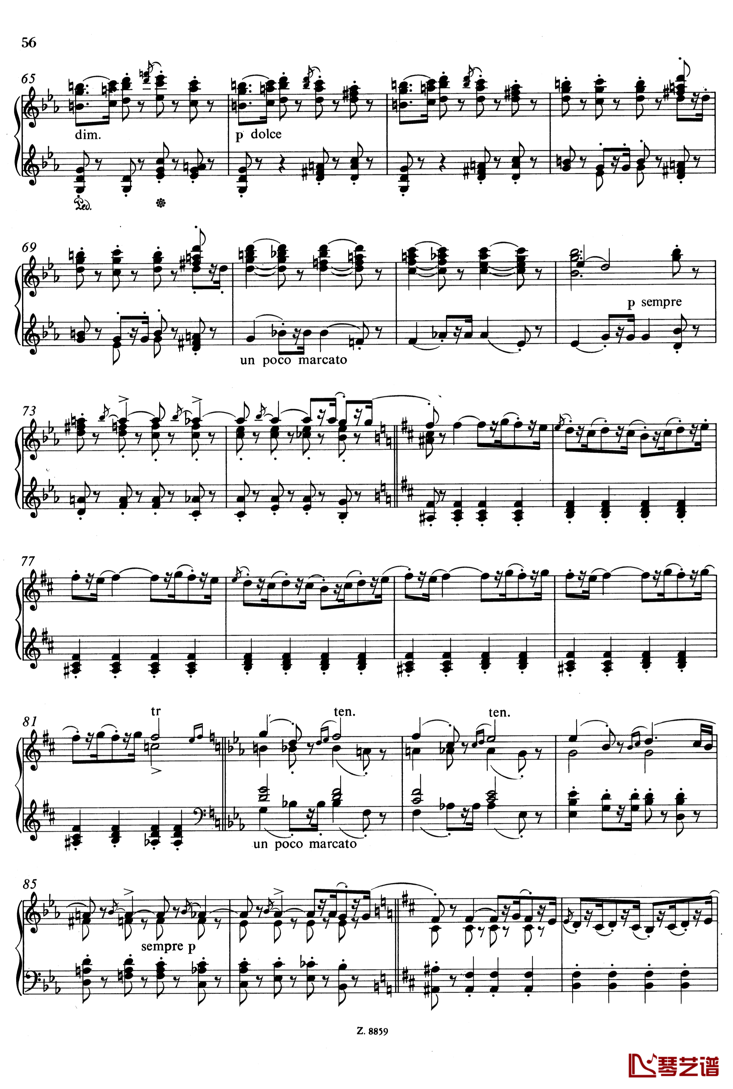 耶稣基督 S.3 选段-牧歌进行曲钢琴谱-李斯特20