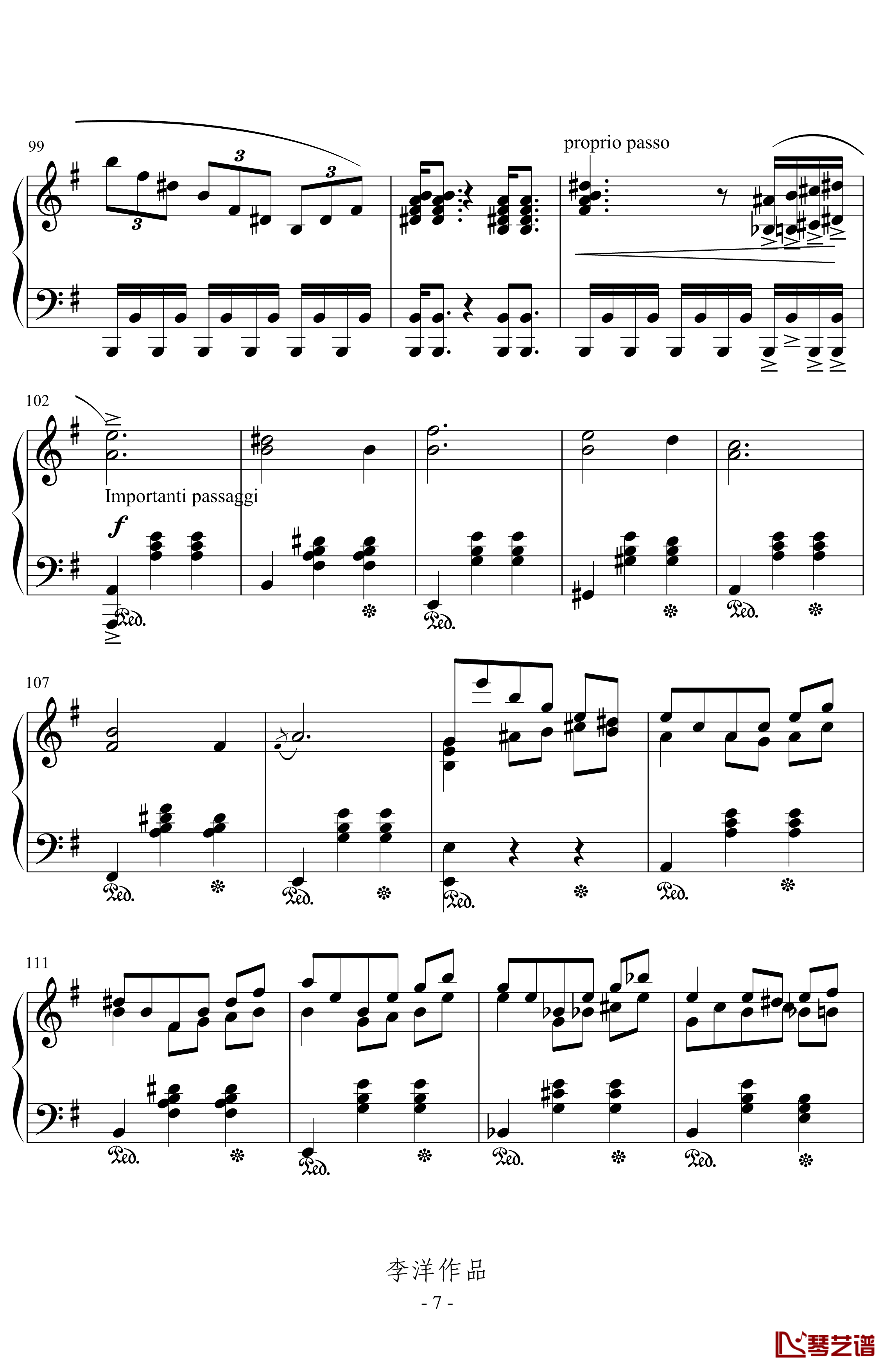 冰城黄金大道圆舞曲钢琴谱-leeyang5217
