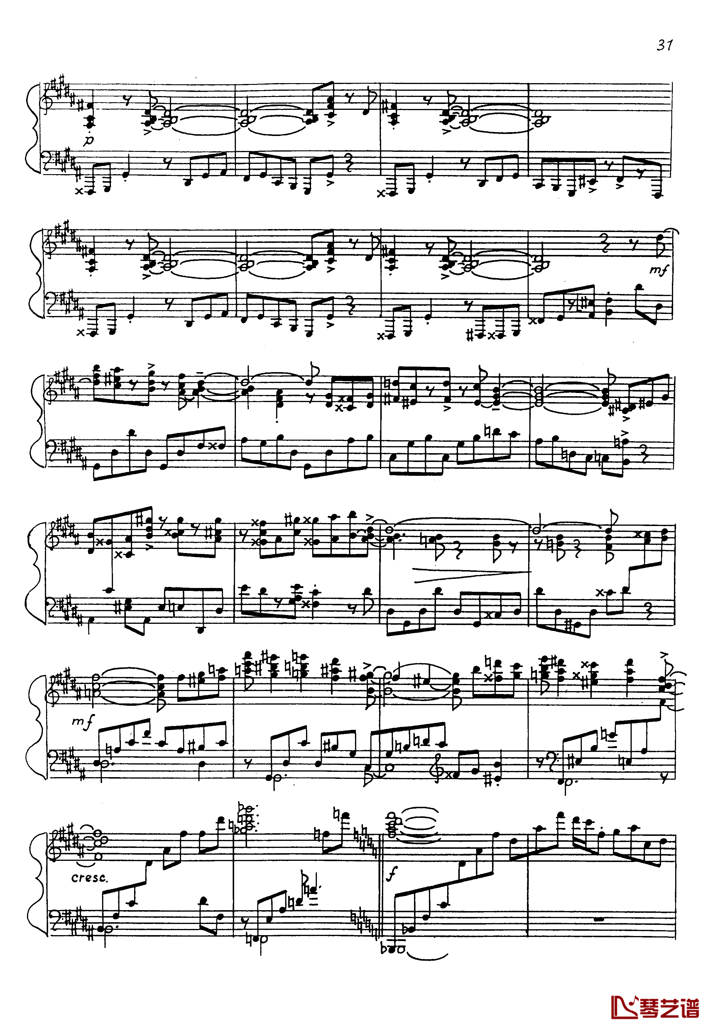 Nikolai Kapustin钢琴谱-尼古拉·凯帕斯汀33