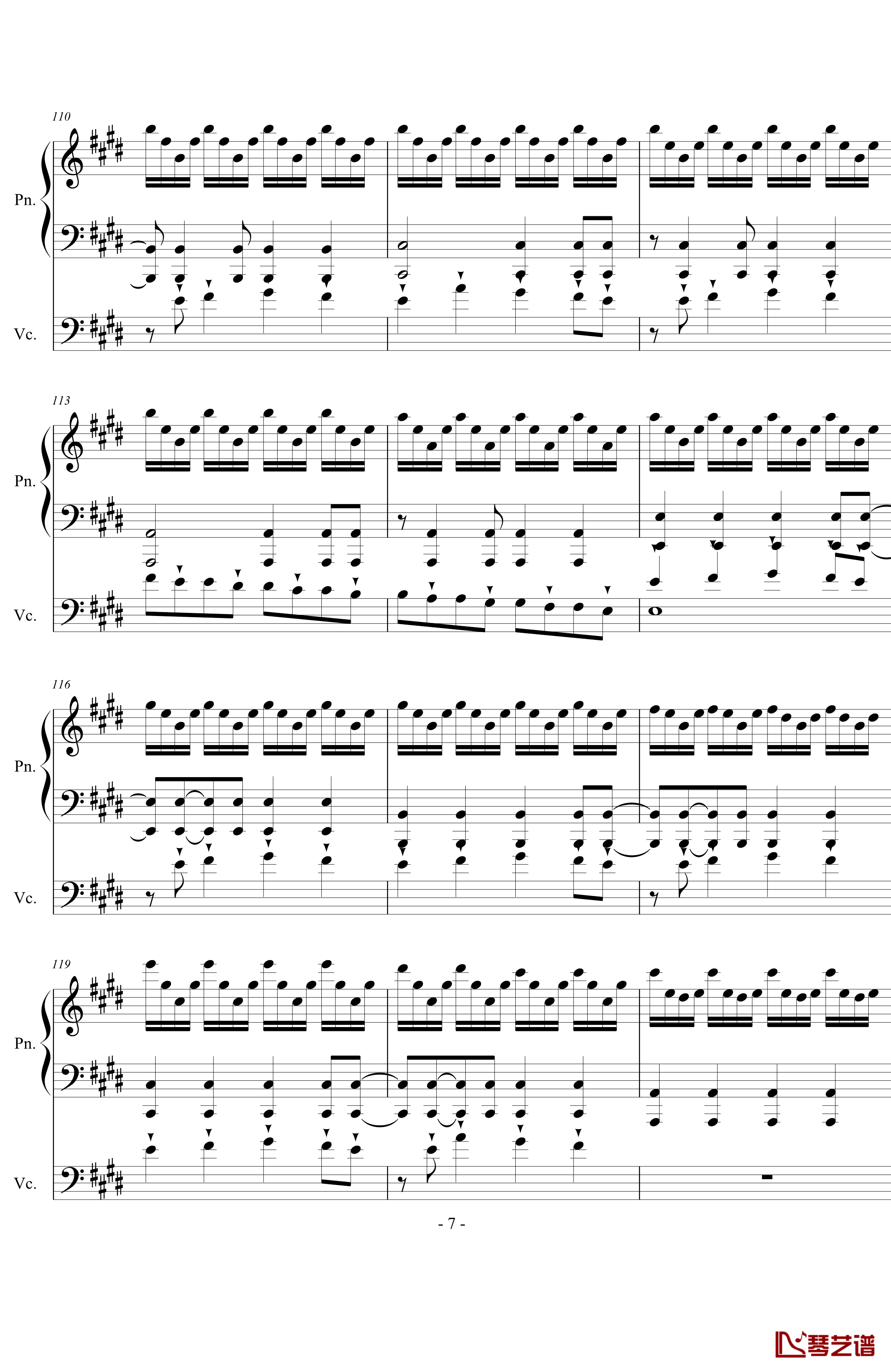 love story meets viva la vida钢琴谱-Jon Schmidt7