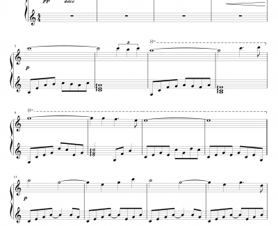 Gracefully钢琴谱-Giovanni Marradi-乔瓦尼