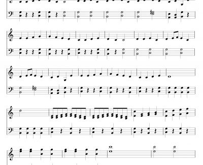 欢乐颂钢琴谱-贝多芬-beethoven