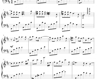 海洋之息钢琴谱-V.K克