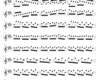 巴赫街头序曲钢琴谱-Bach Street Prelude-巴赫-P.E.Bach