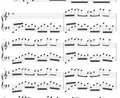 bebu silvette‘s piano钢琴谱-爱情公寓2-影视