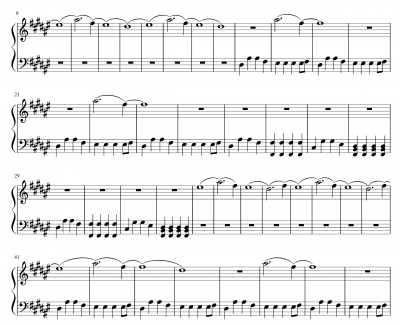 In the End钢琴谱-linkin park