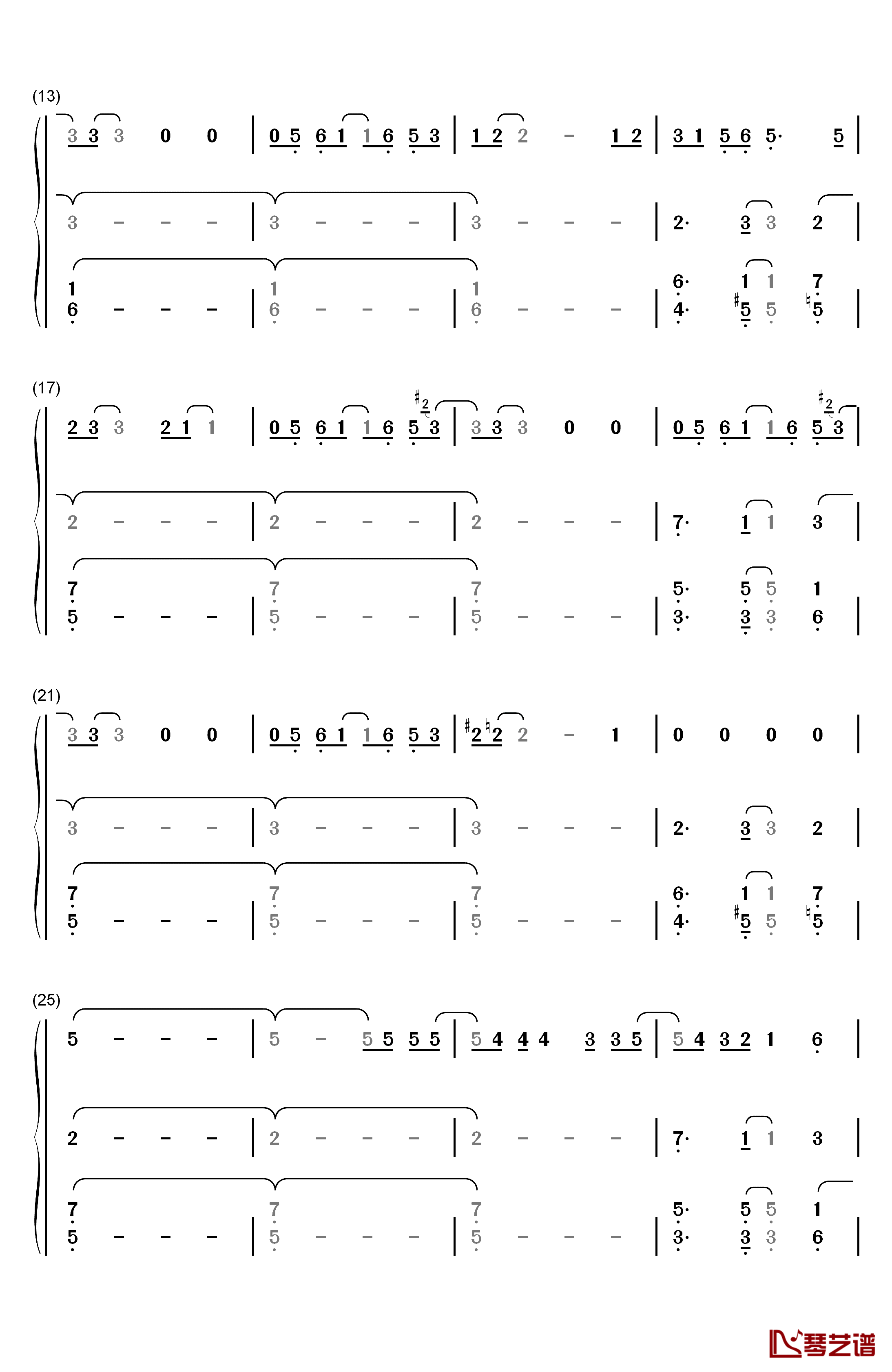 Boo'd Up钢琴简谱-数字双手-Ella Mai2
