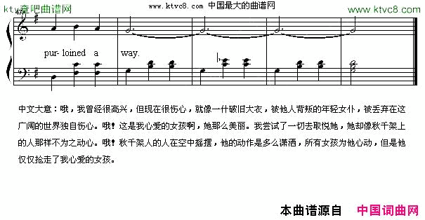 Themanontheflyingtrapeze秋千架上的人英文儿歌弹唱简谱1