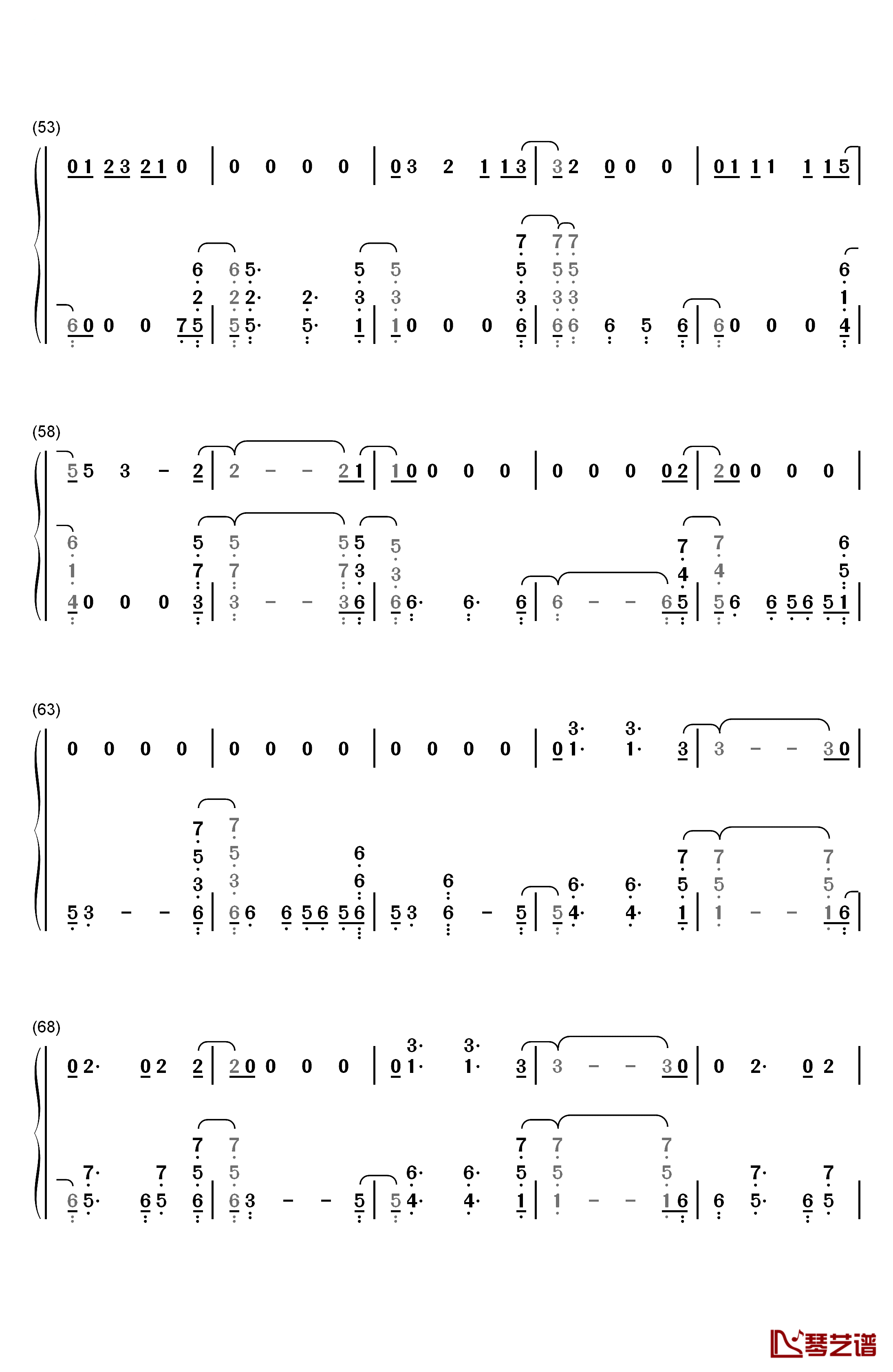 Prayers Up钢琴简谱-数字双手-Calvin Harris4