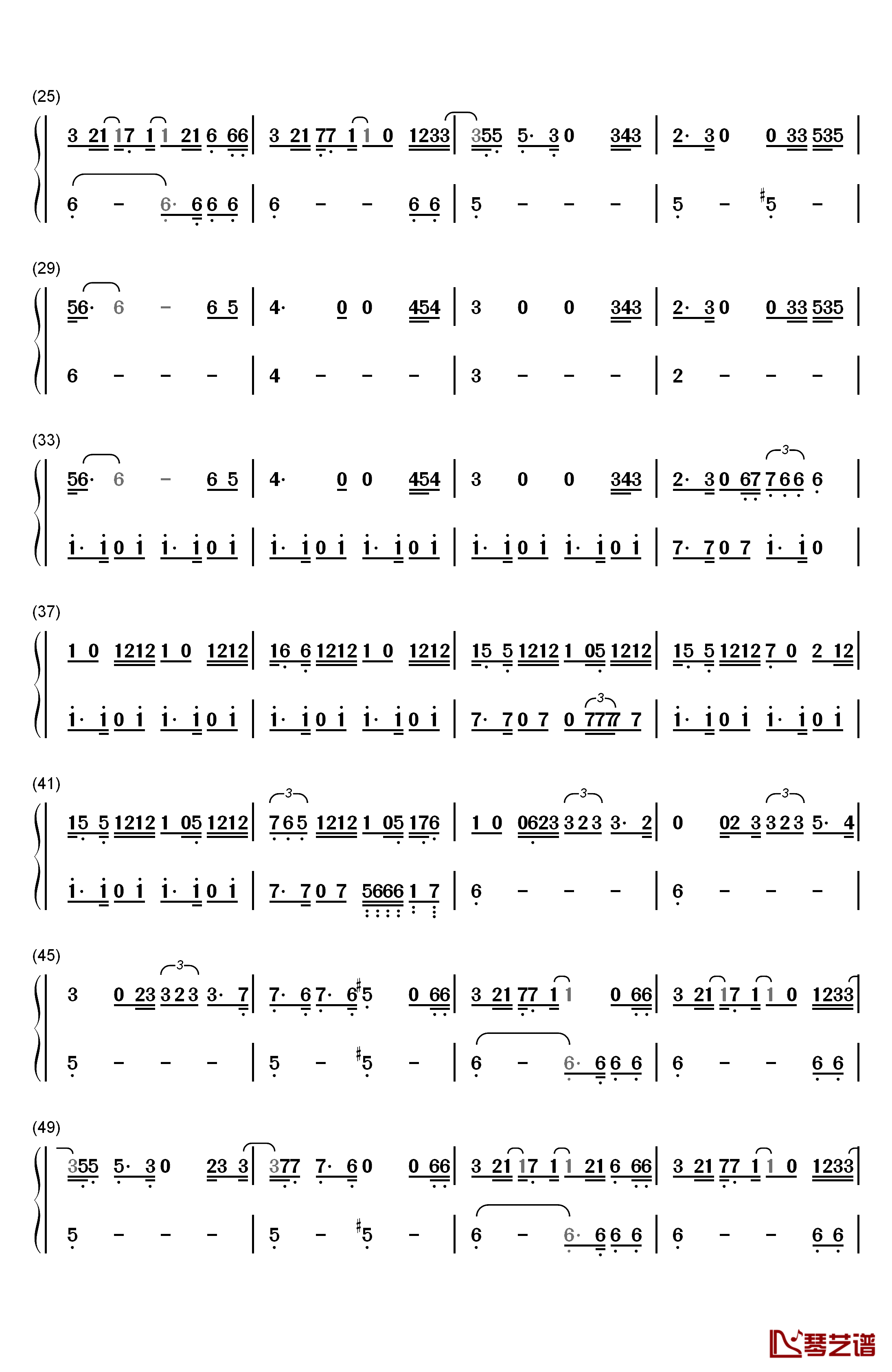 Think About Us钢琴简谱-数字双手-Little Mix Ty Dolla Sign2