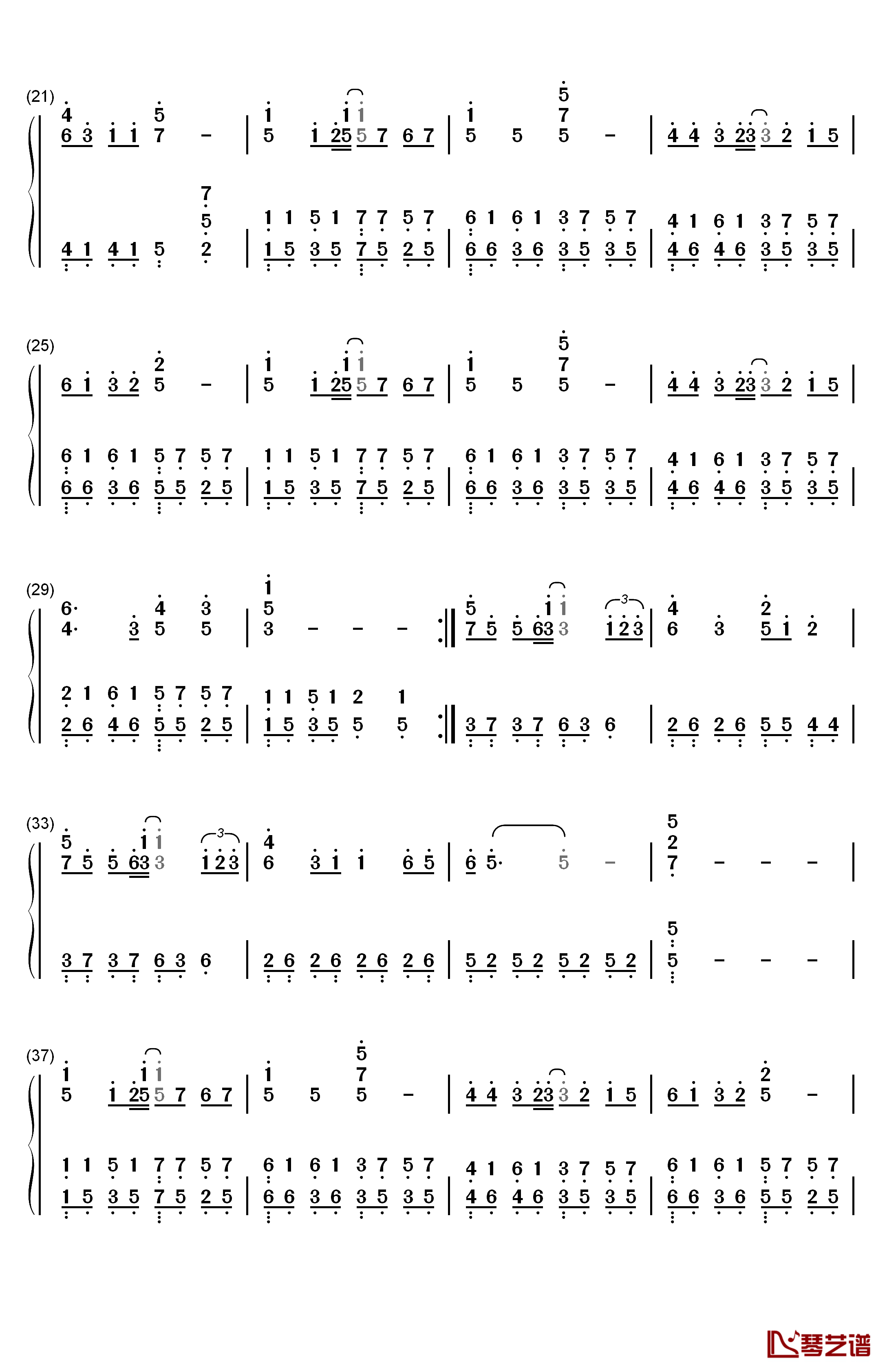 BOYS BE AMBITIOUS钢琴简谱-数字双手-三重野瞳2