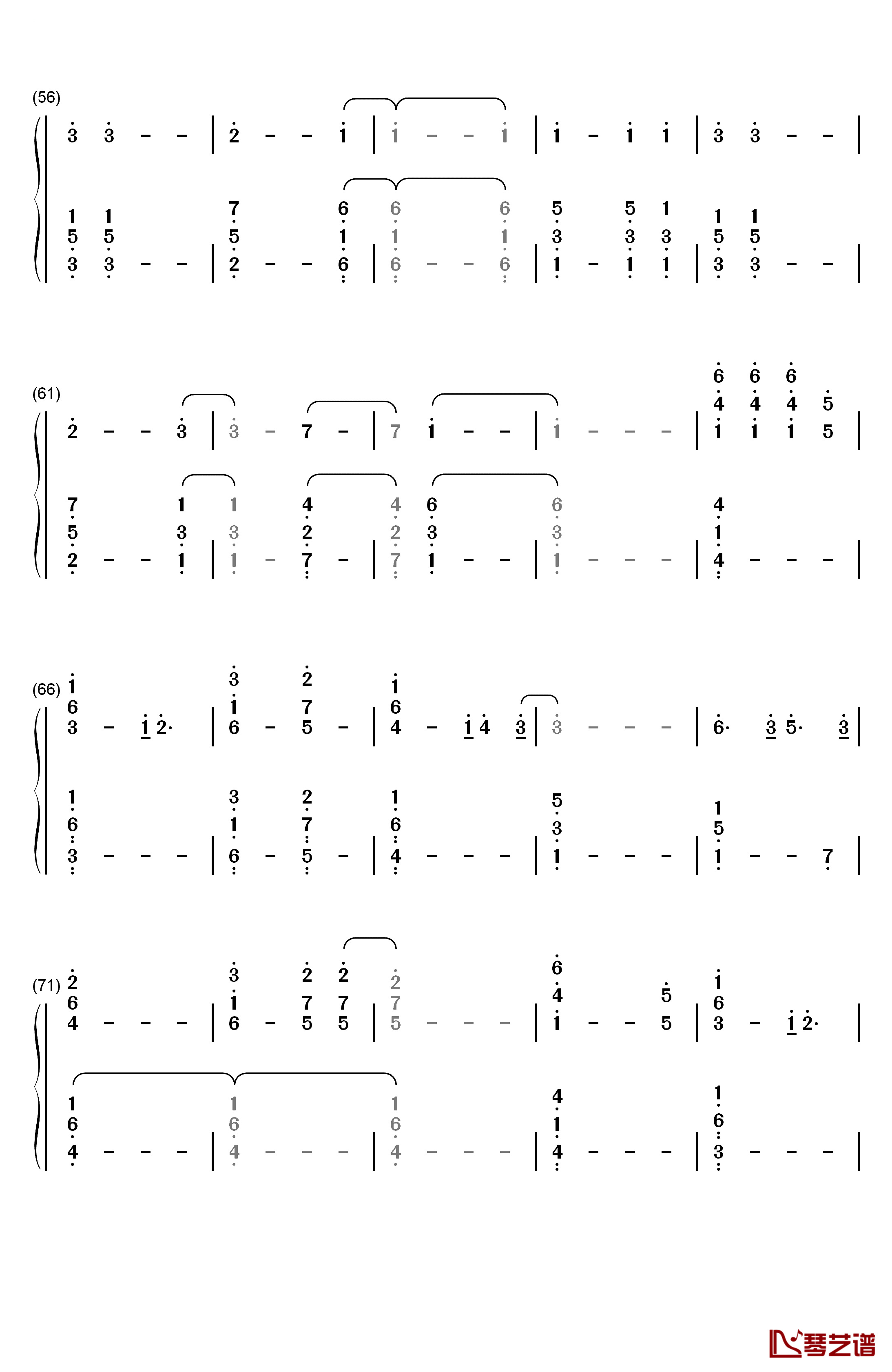 All of the Stars钢琴简谱-数字双手-Ed Sheeran4