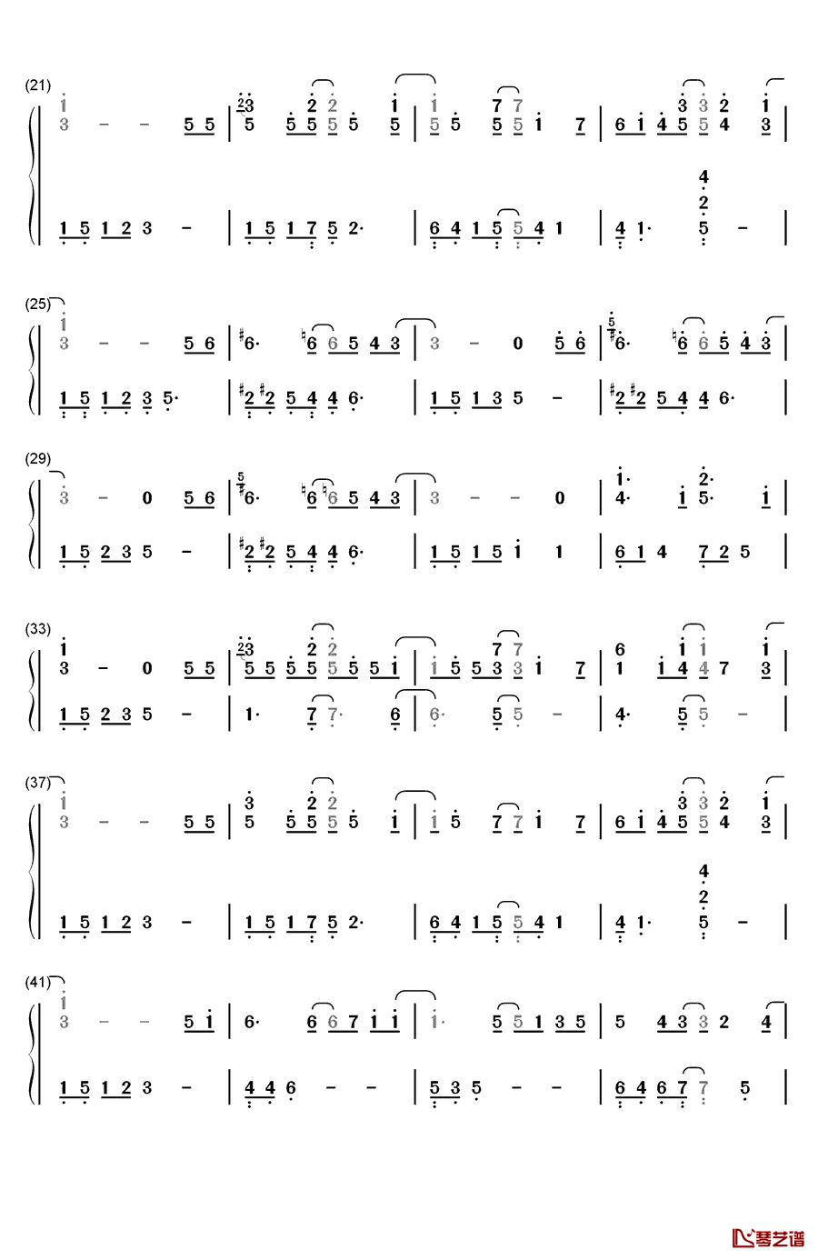 Early Summer II钢琴简谱-数字双手-Be Factory2