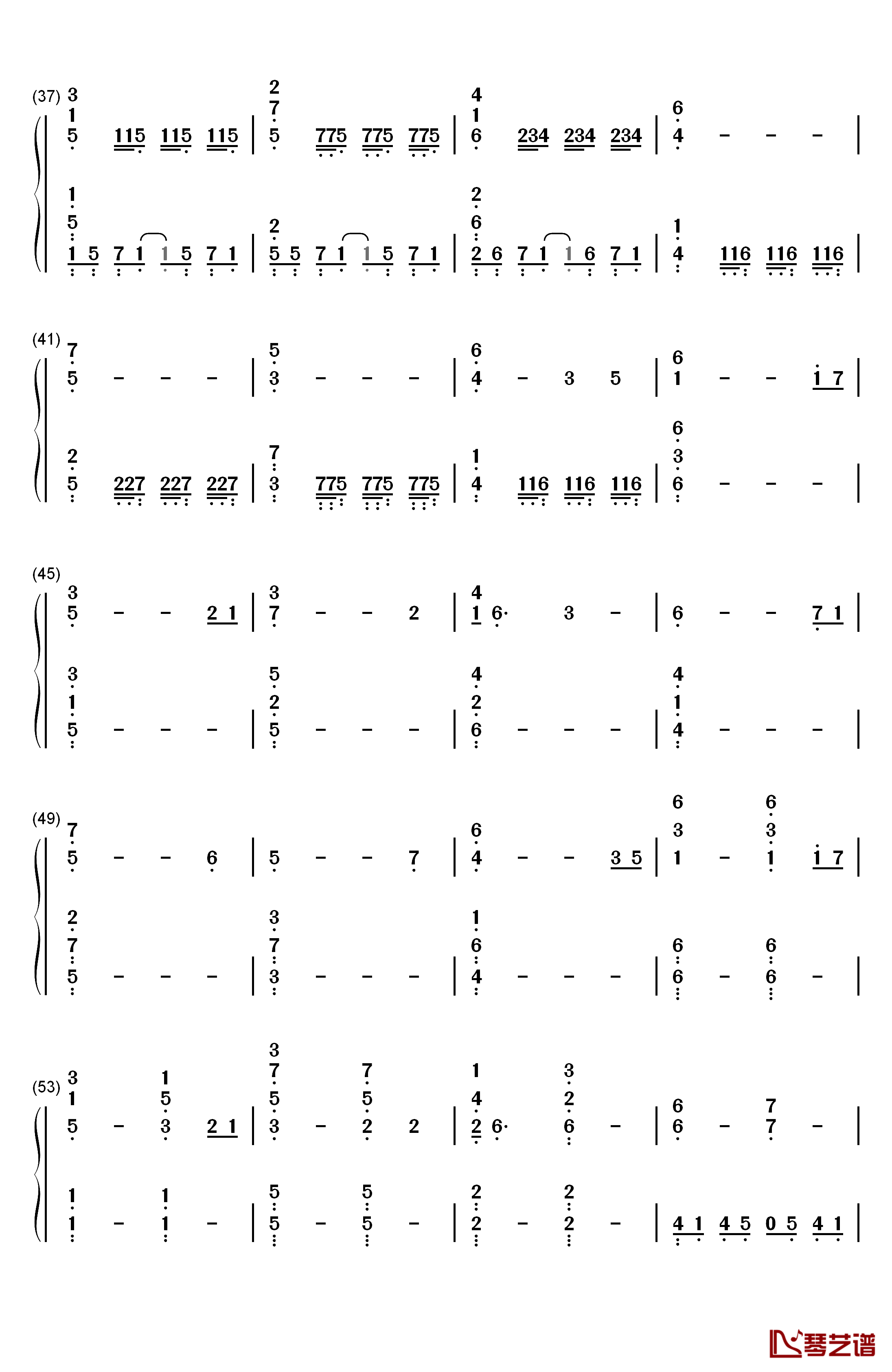 Days Gone主题曲钢琴简谱-数字双手-Nathan Whitehead3