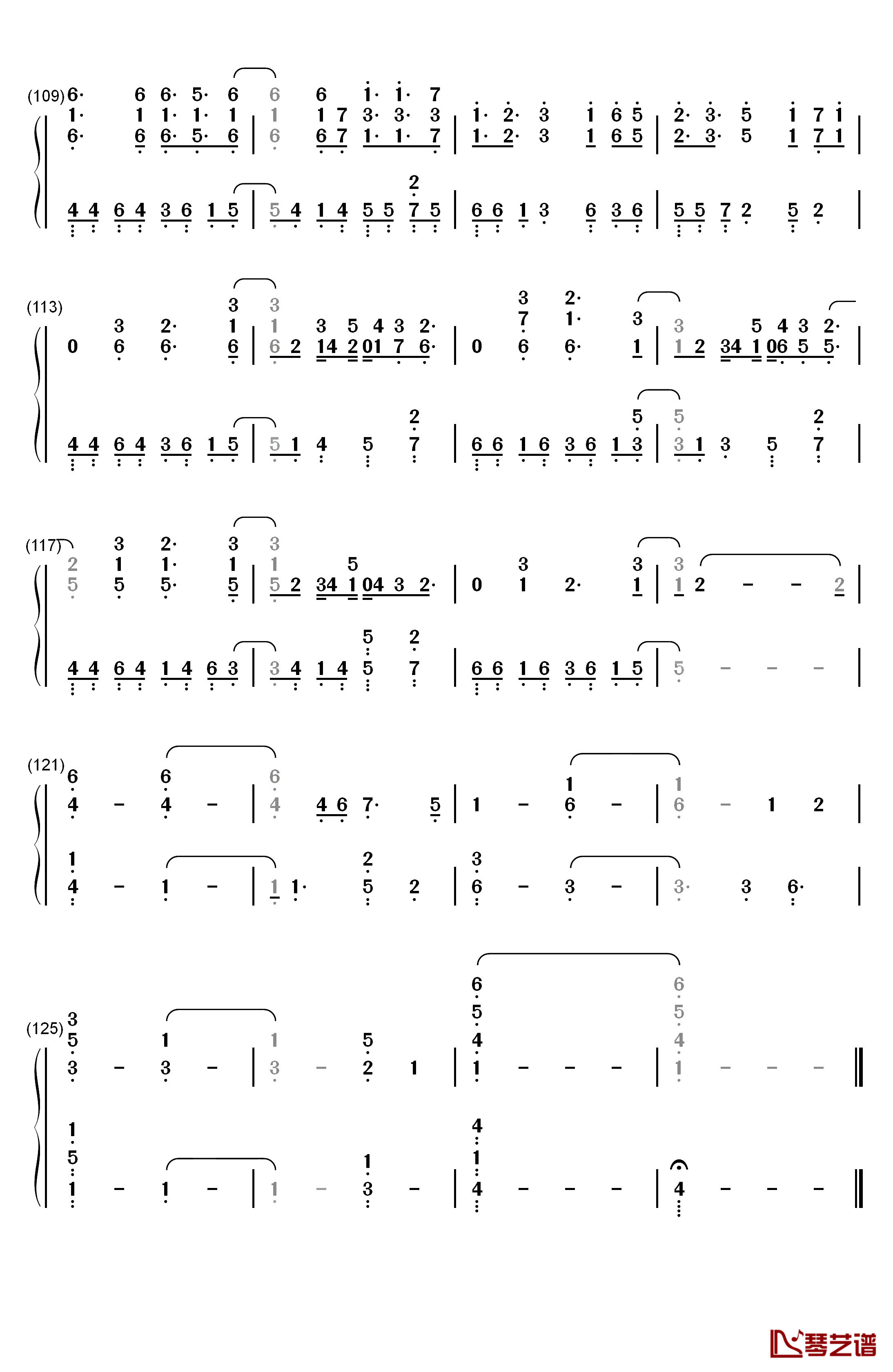 Pick Me钢琴简谱-数字双手-CJ E&M6