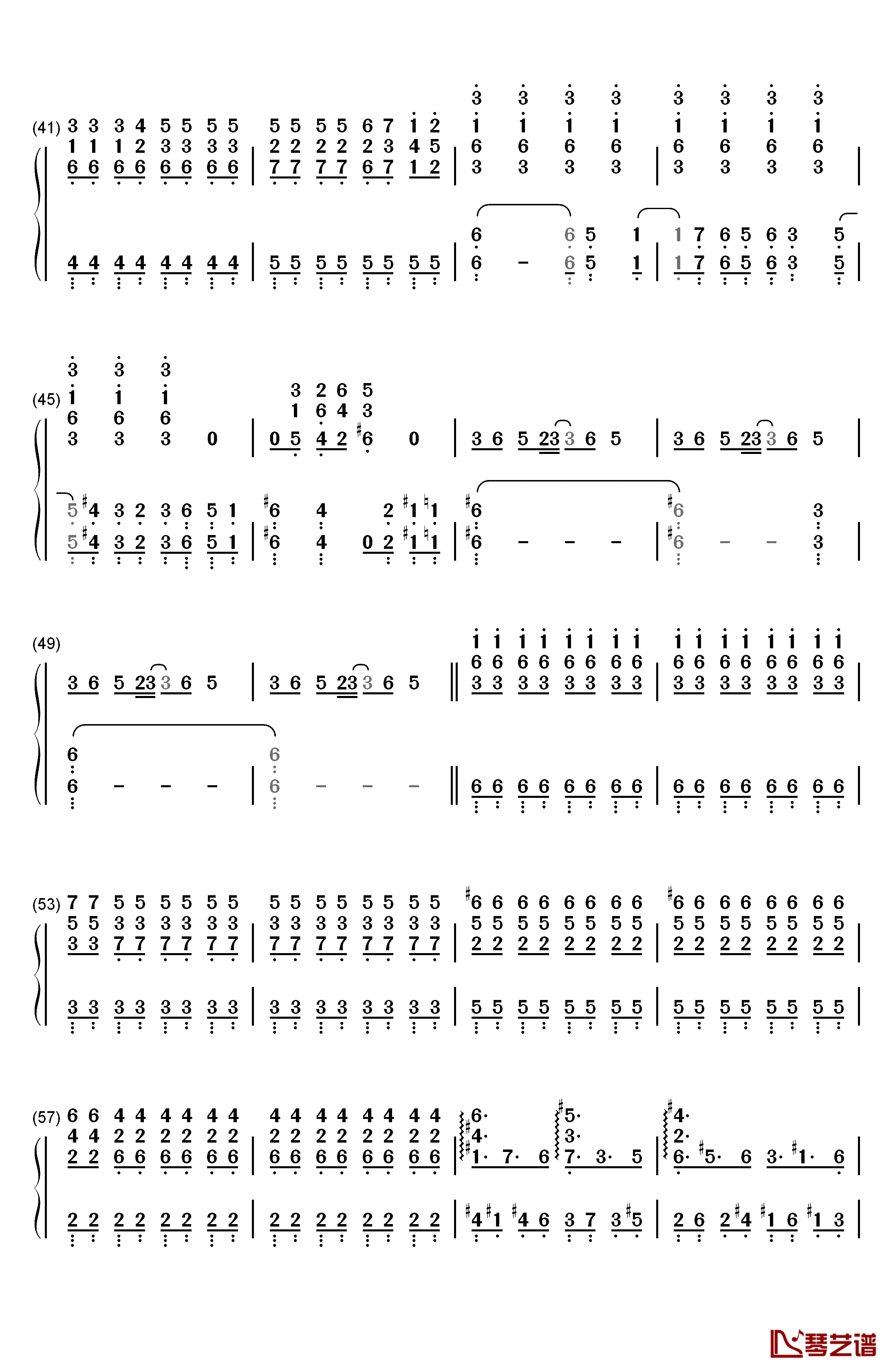 The Man With The Machine Gun钢琴简谱-数字双手-植松伸夫3